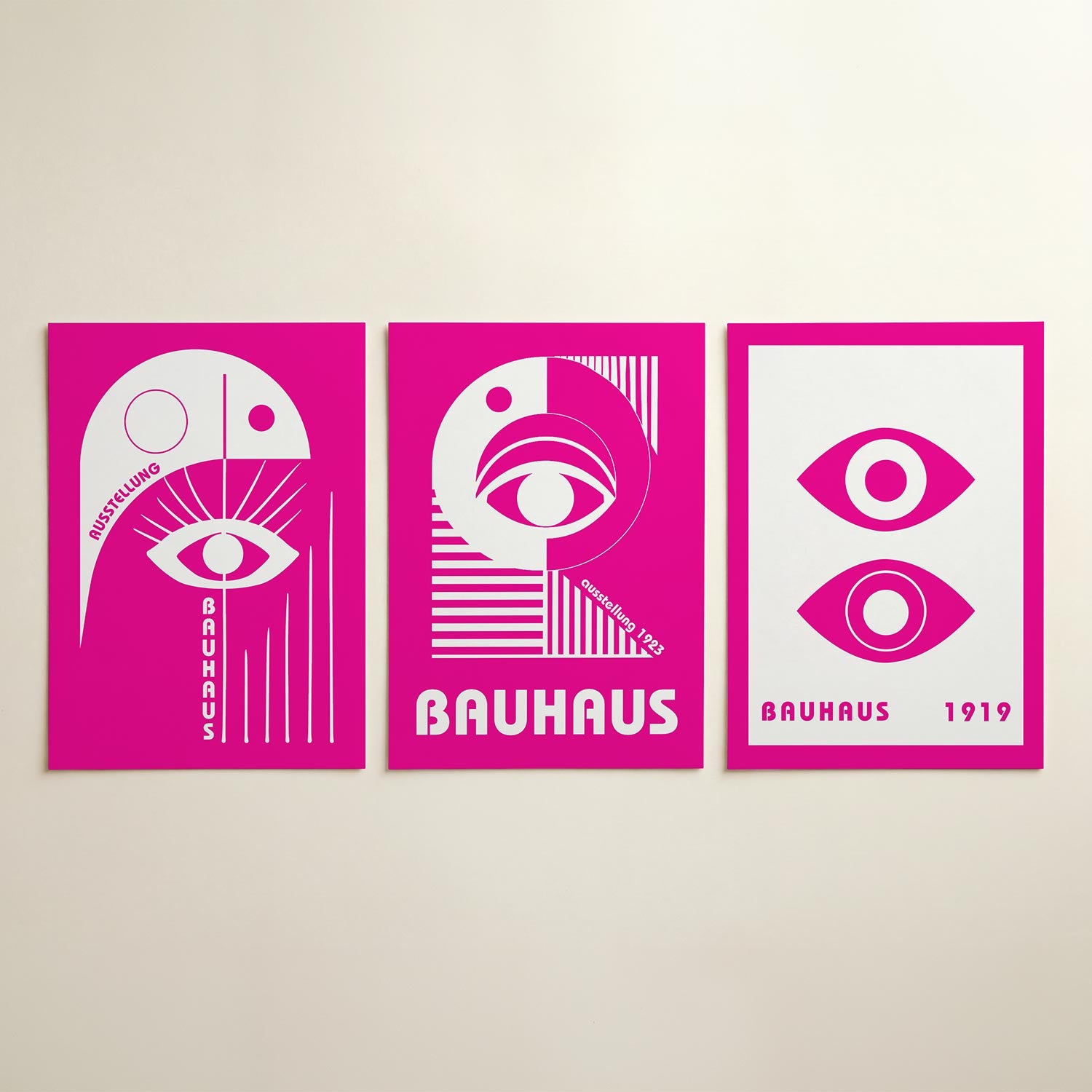 Oog en lijnen Posterset