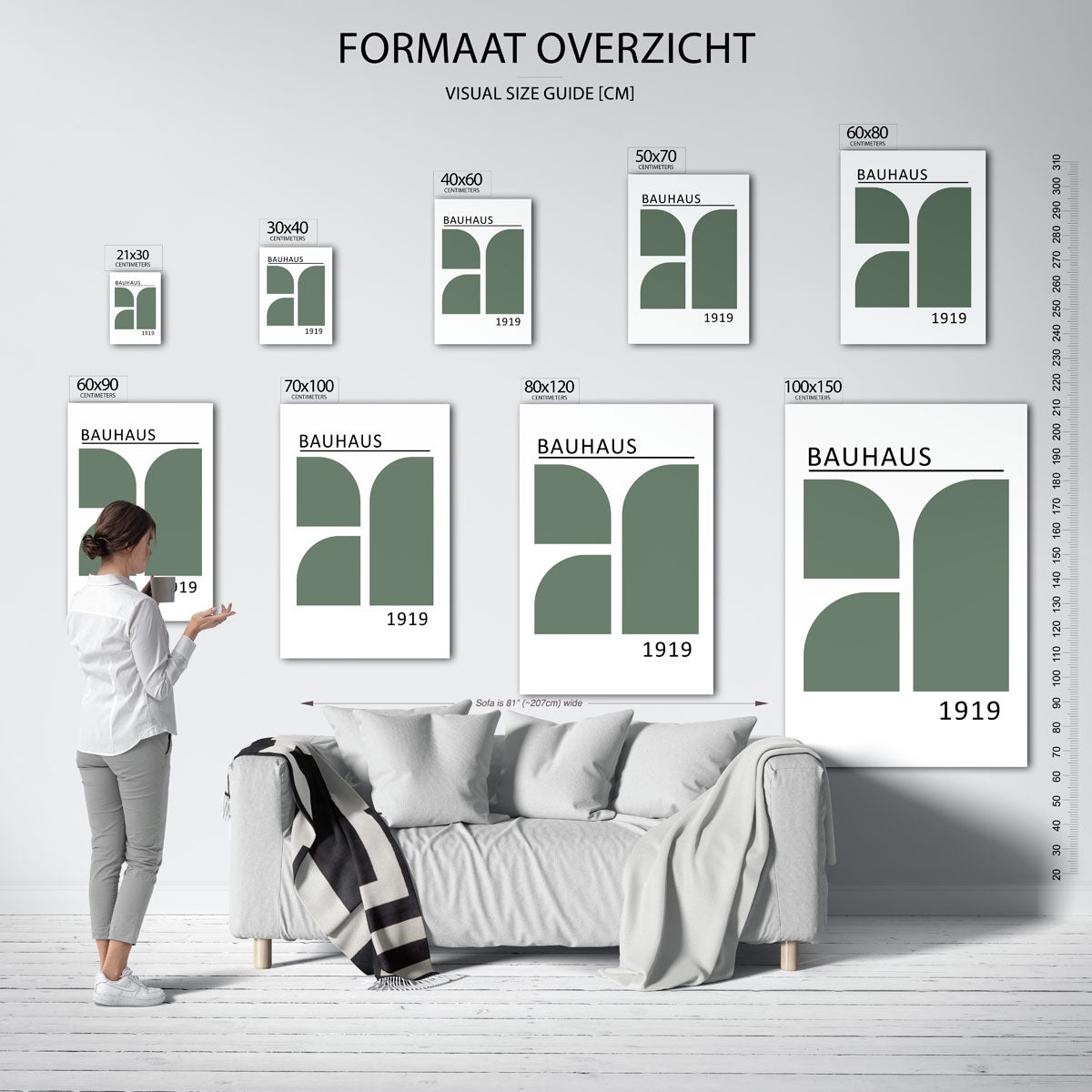 Vorm en balans Poster