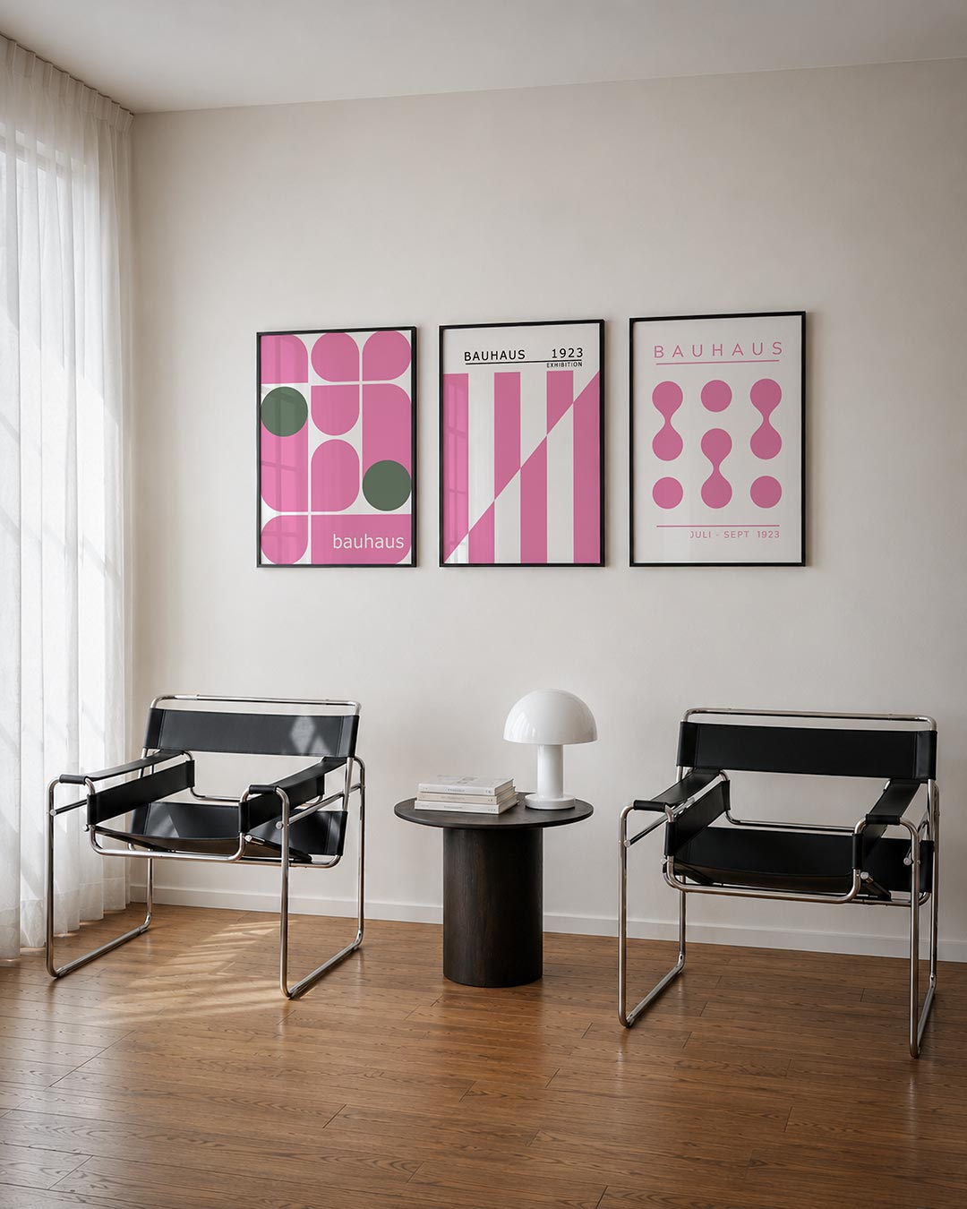 Vormen en kleurvlakken Posterset