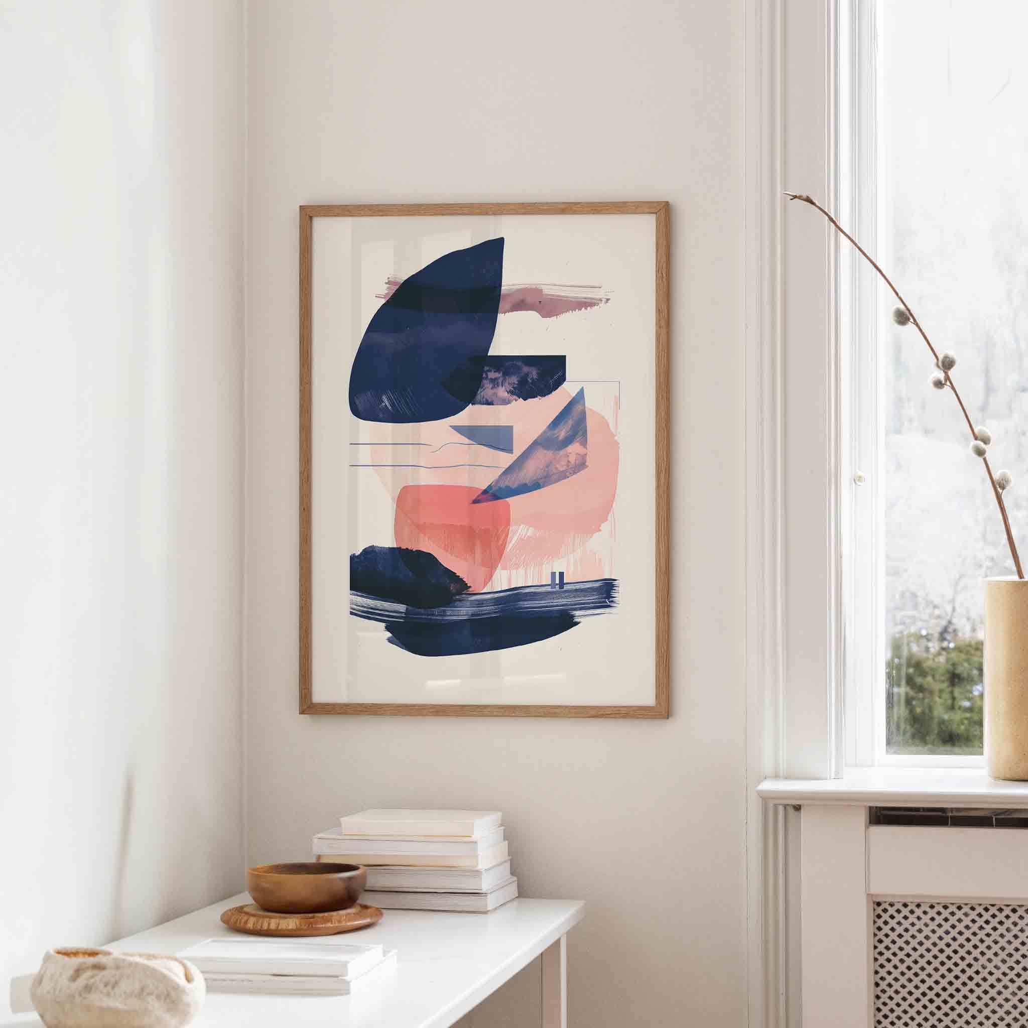 Abstracte vormen Poster