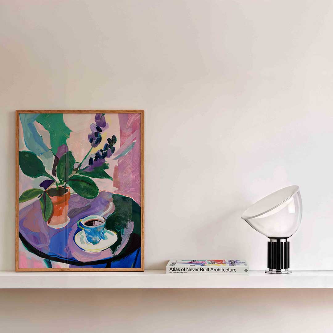 Plant en kopje Poster
