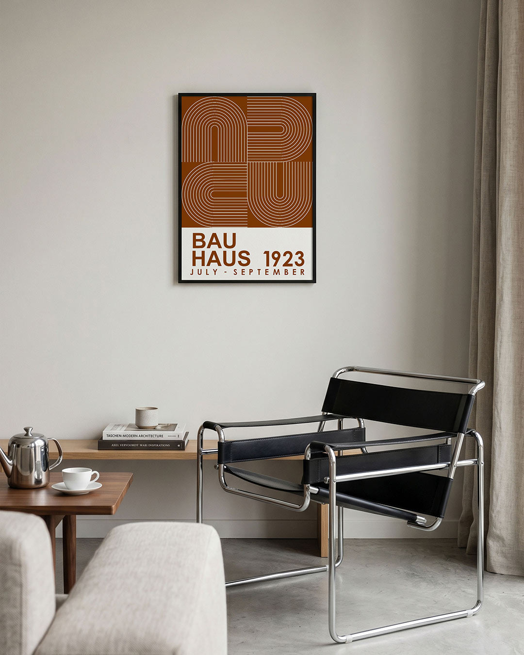 Lijnen en vlakkenspel Poster