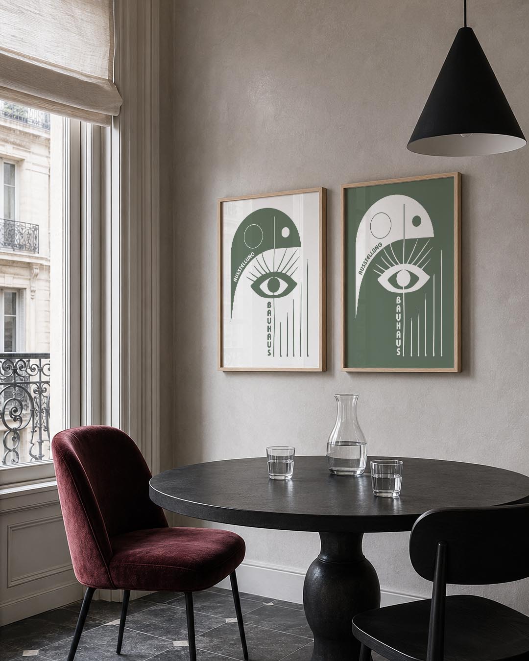 Oog en lijnen Posterset