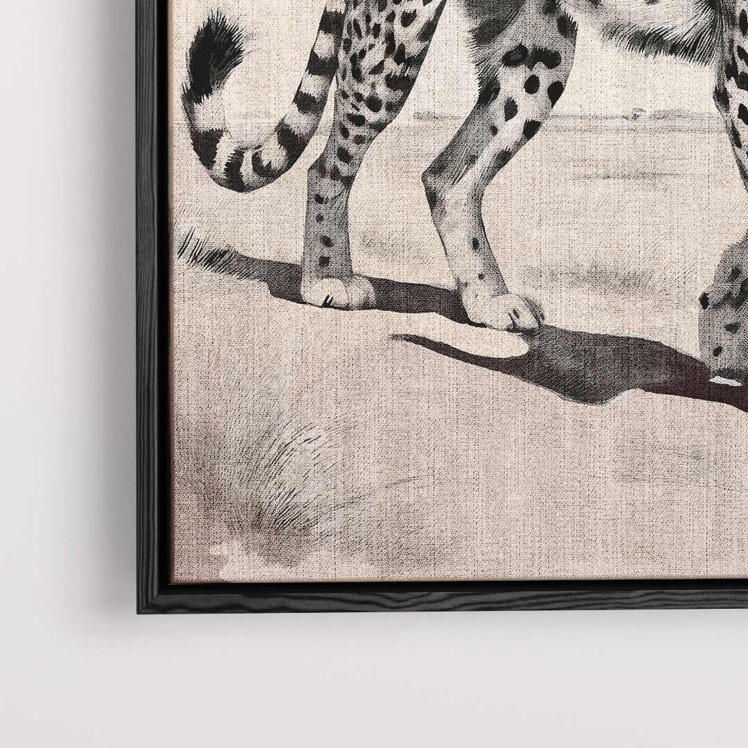 De Sierlijke Jachtluipaard Kunstwerk