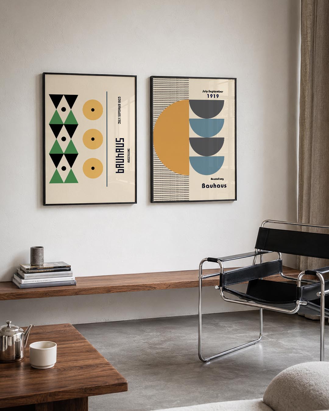 Vormen en vlakkenspel Posterset