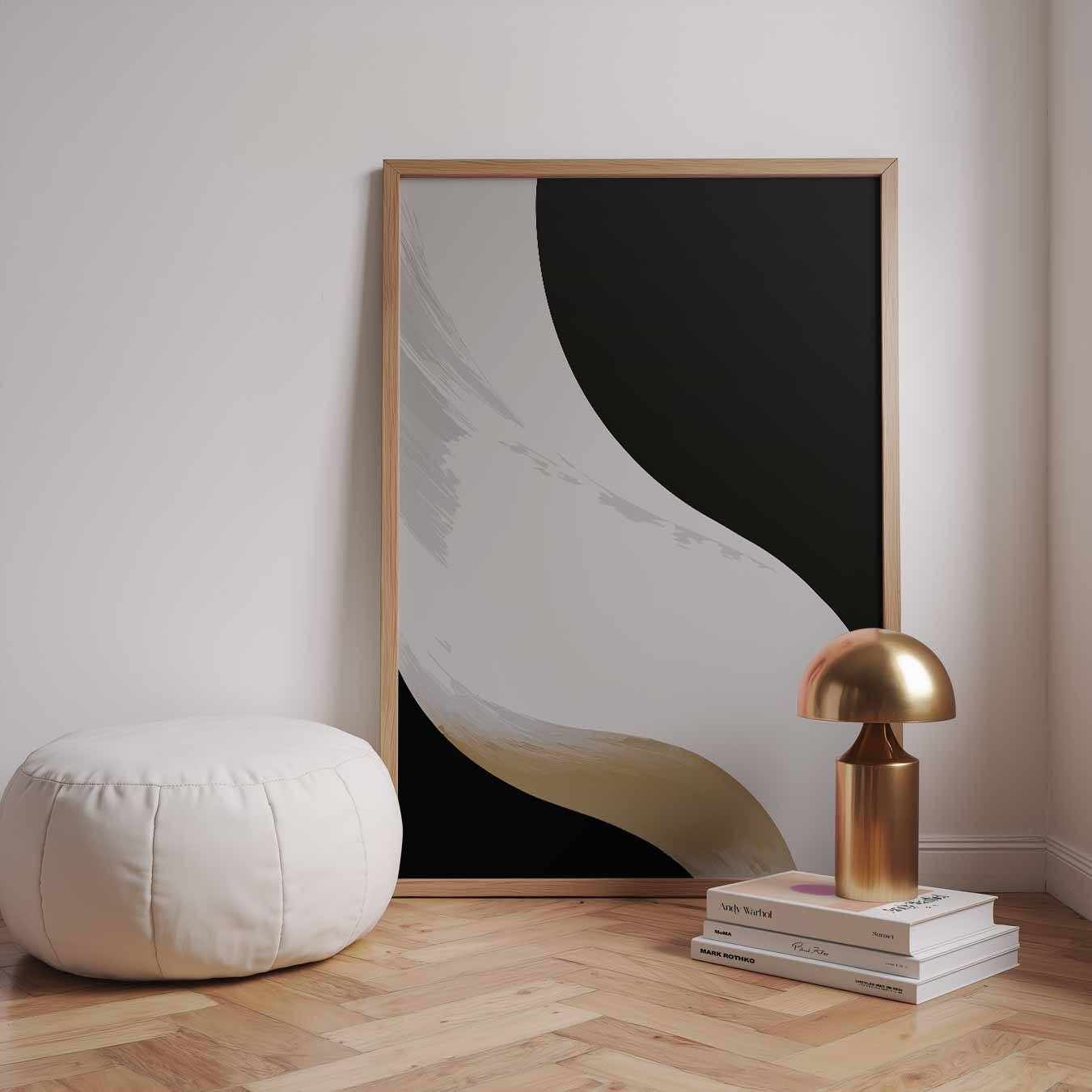 Moderne Elegantie Poster-WallArtistic