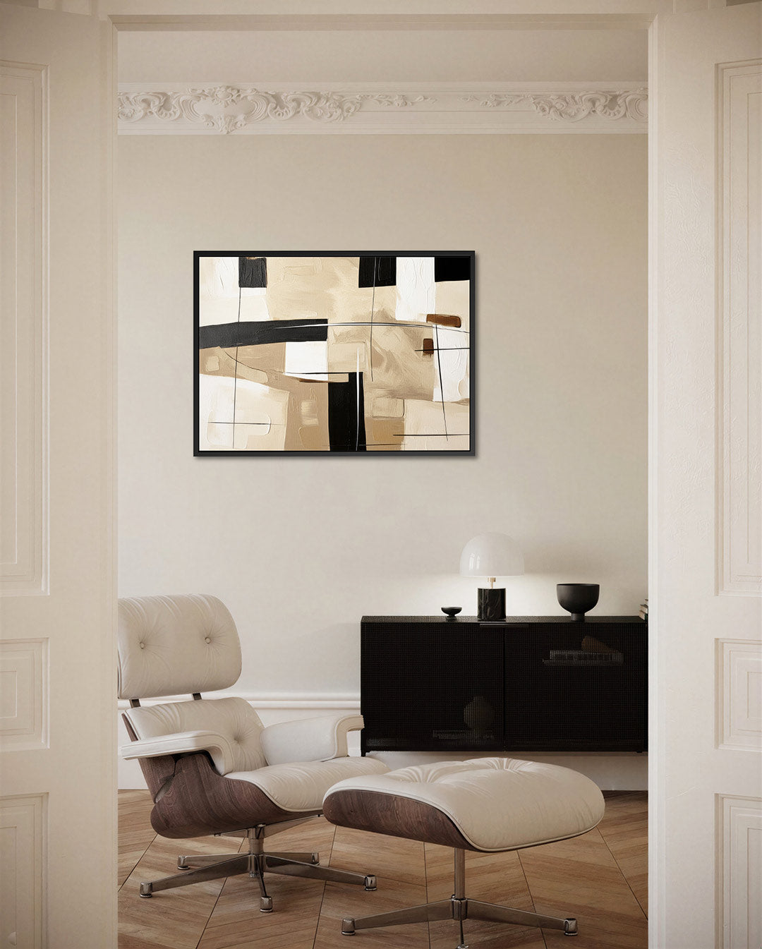 Geometrische vormen Kunstwerk