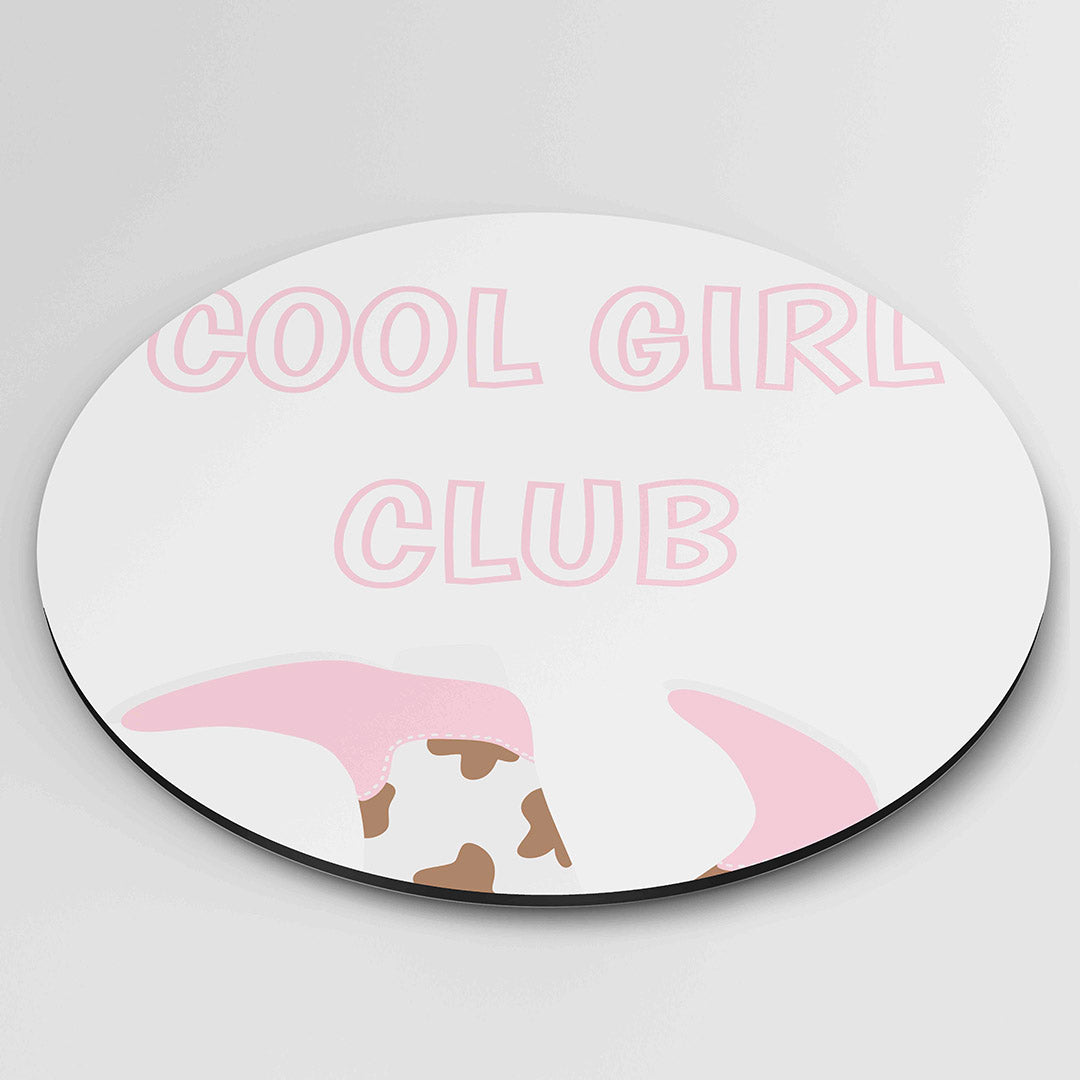 Cool girl club Muurcirkel