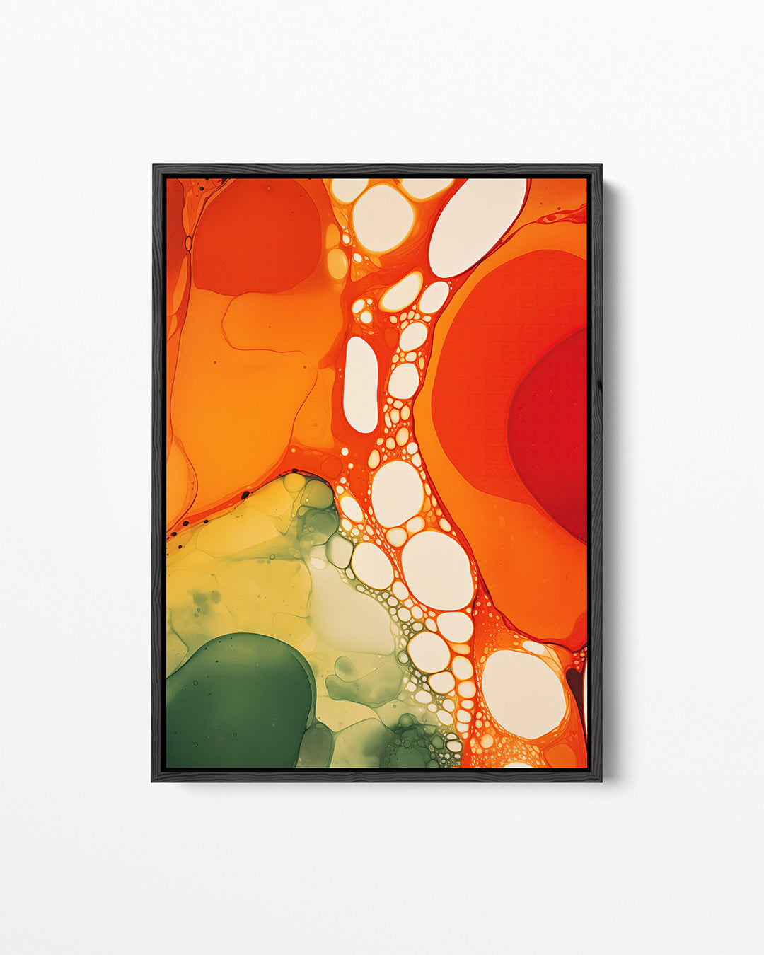 Organische kleurencompositie Kunstwerk