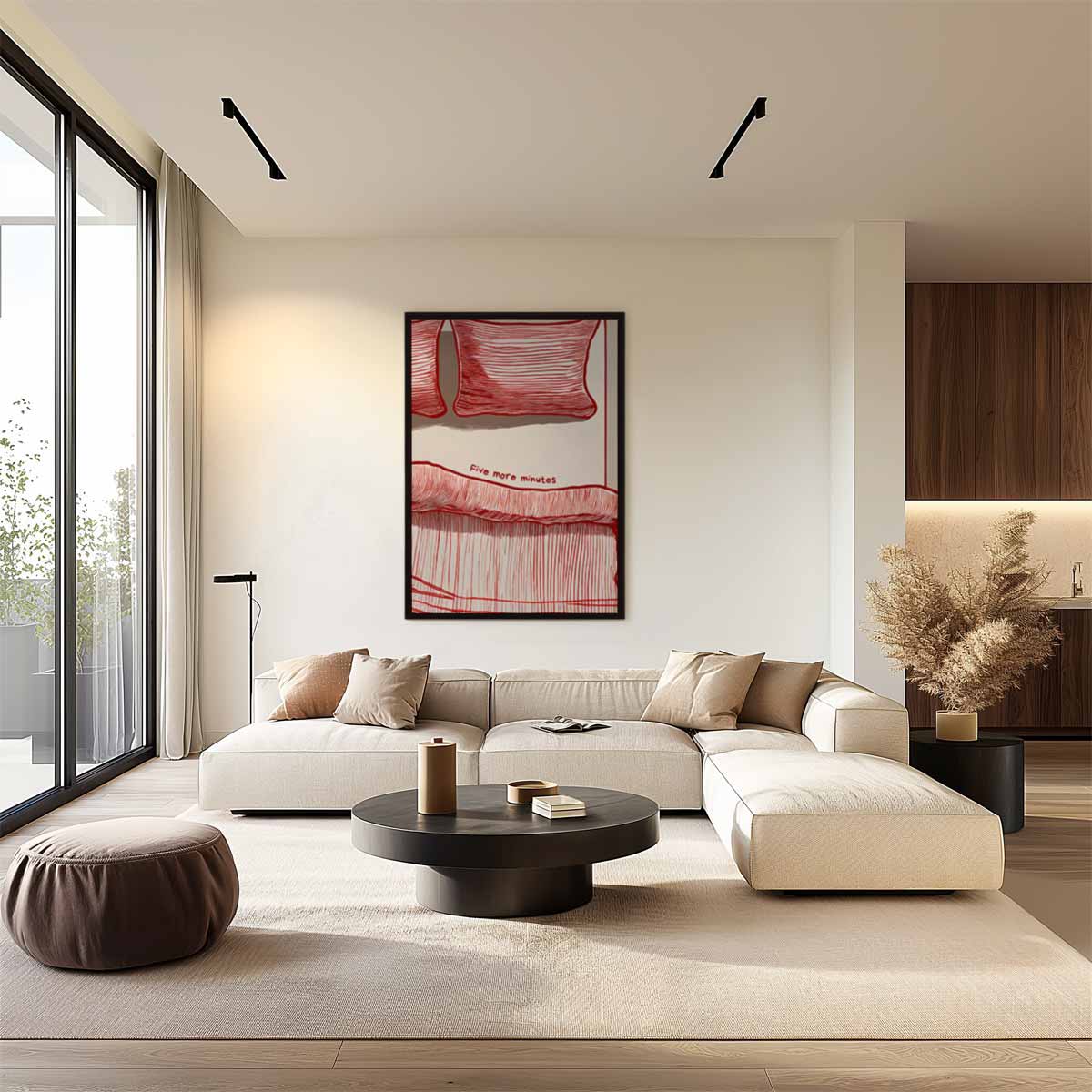 Nog Vijf Minuutjes Kunstwerk-canvas-dibond-plexiglas-wanddecoratie-WallArtistic