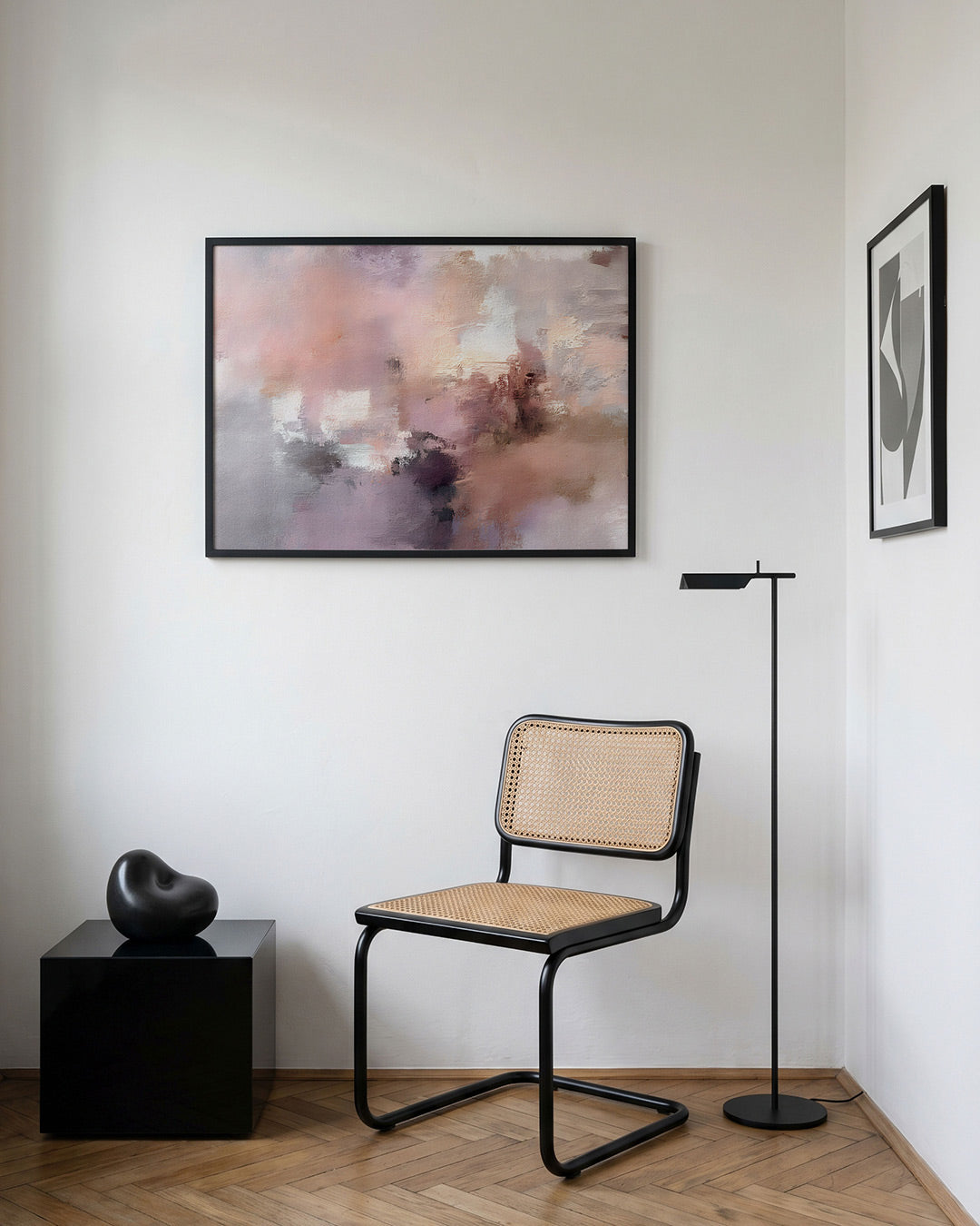 Abstracte pastelkleuren Poster