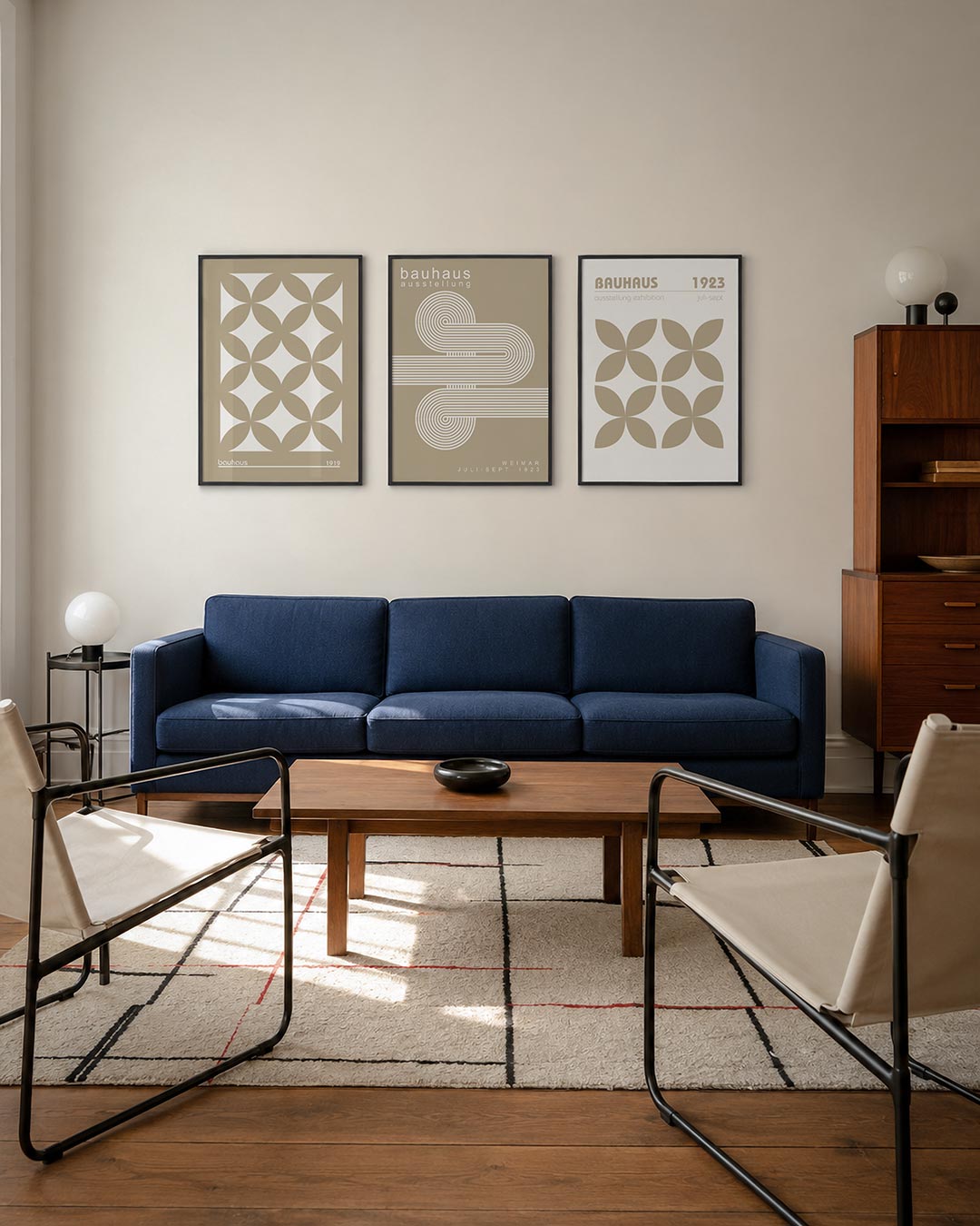 Vormritme en kleur Posterset