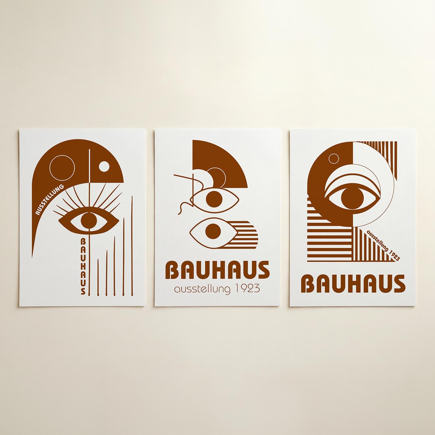 Oog en lijnen Posterset