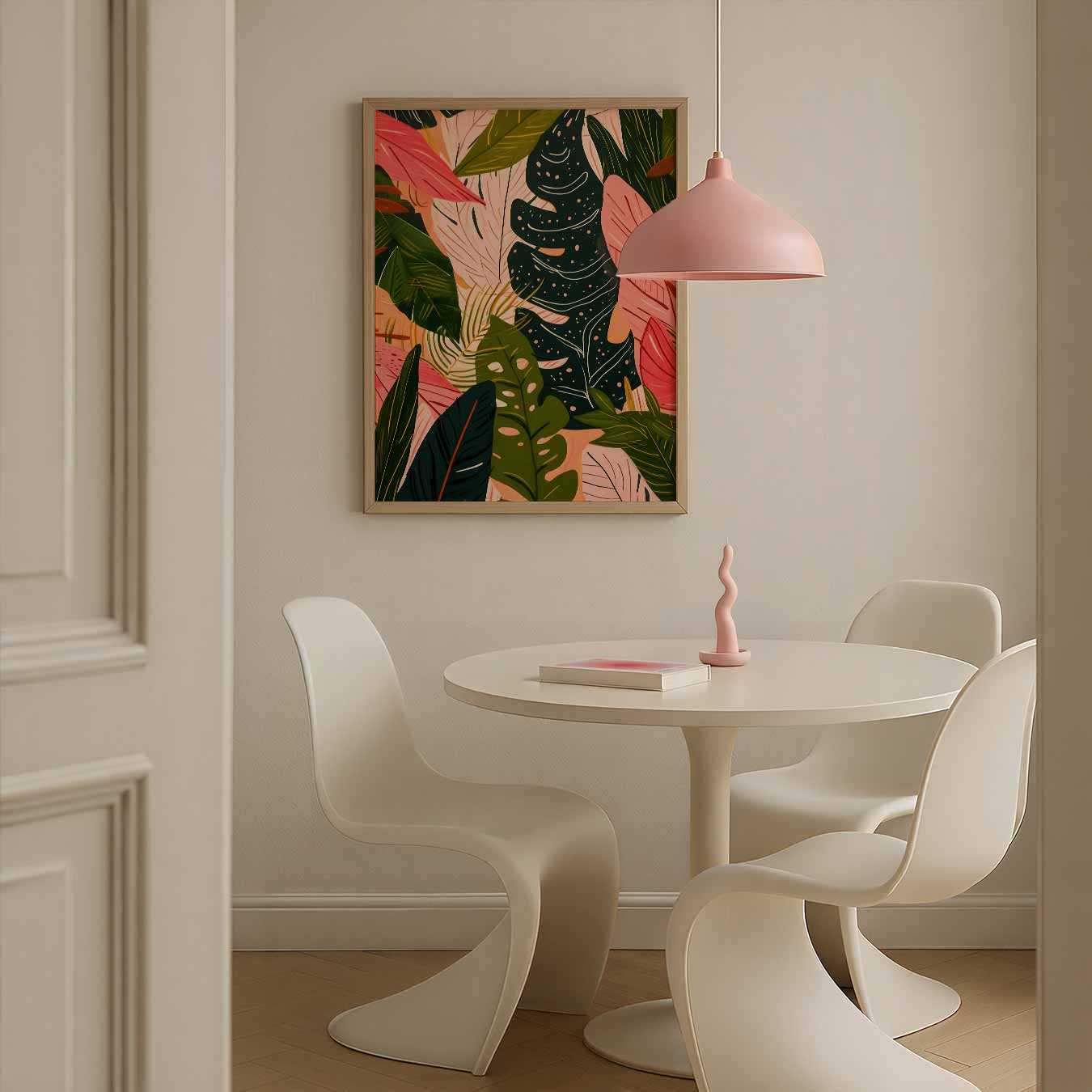Botanische Bladeren Woonkamerposter-WallArtistic