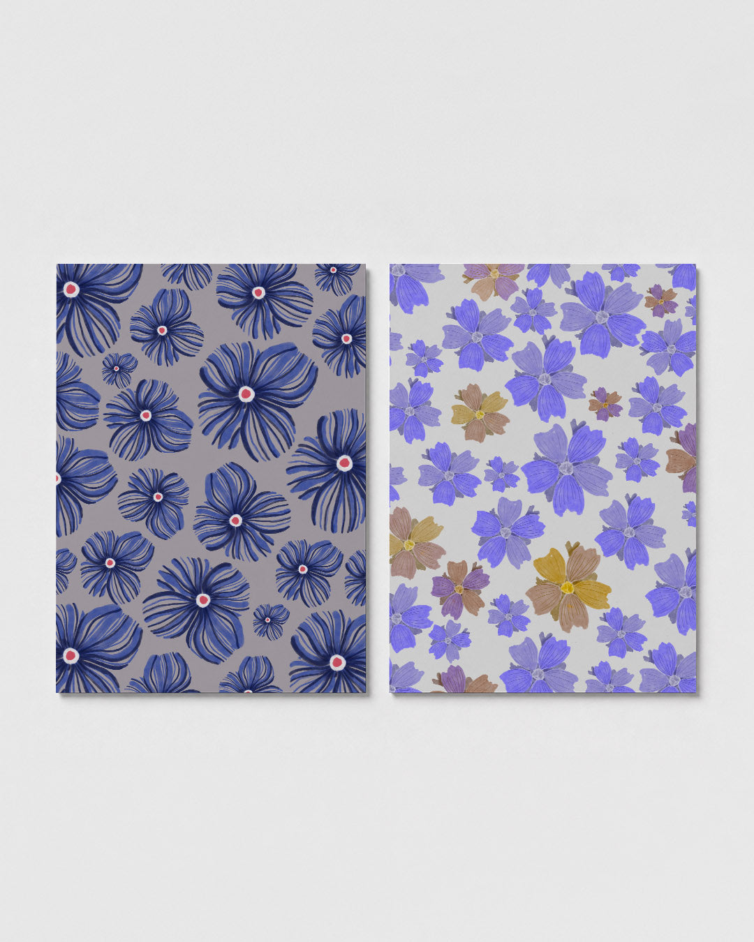 Bloemvormen en patronen Posterset
