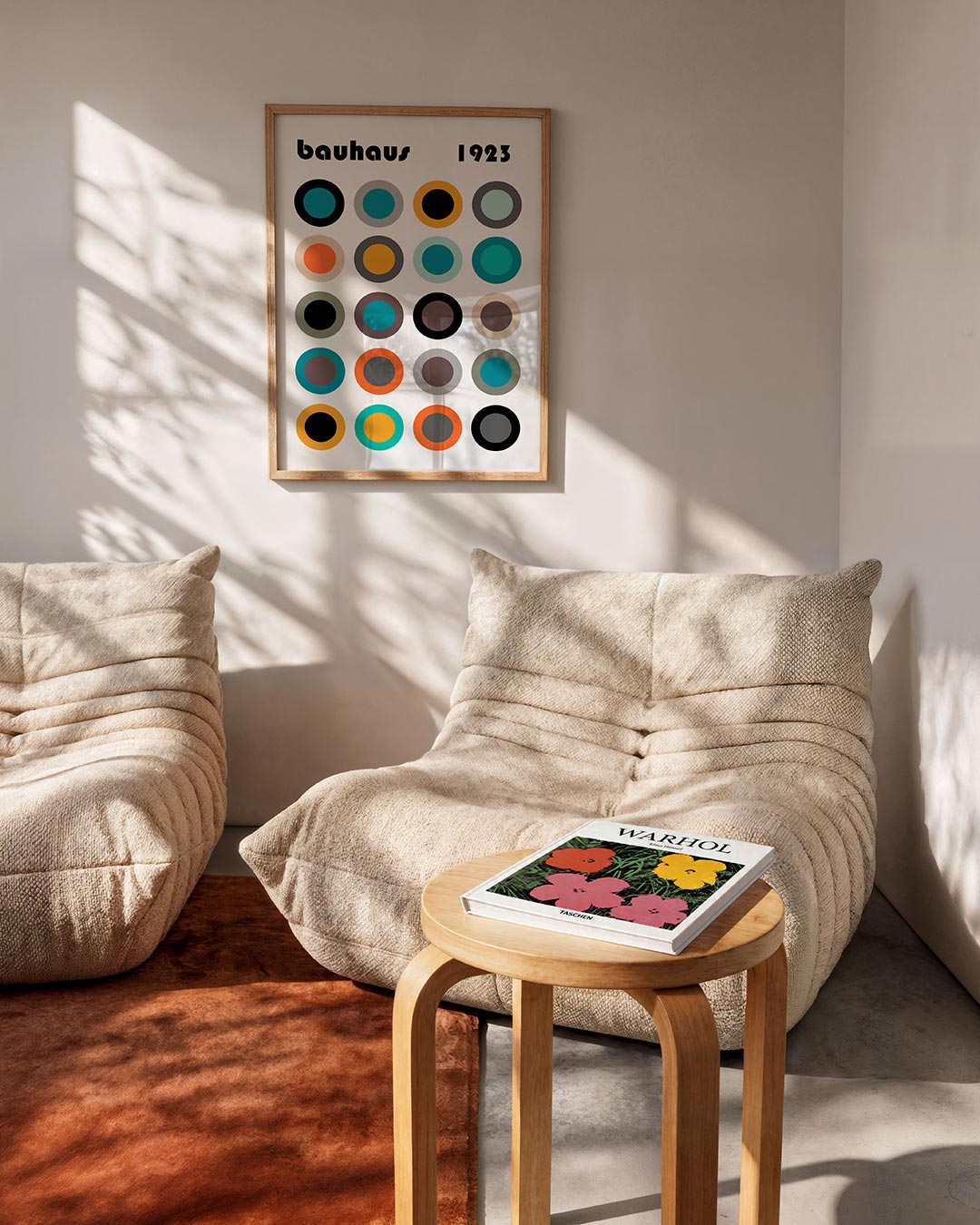 Cirkelritme en kleur Poster