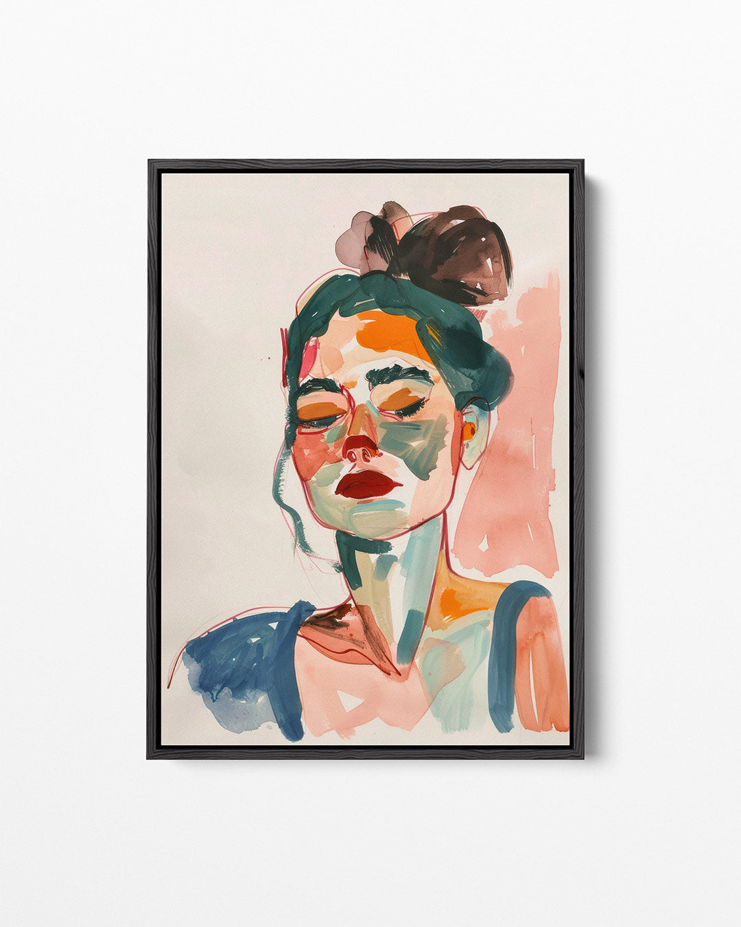 Portretstudie Kunstwerk