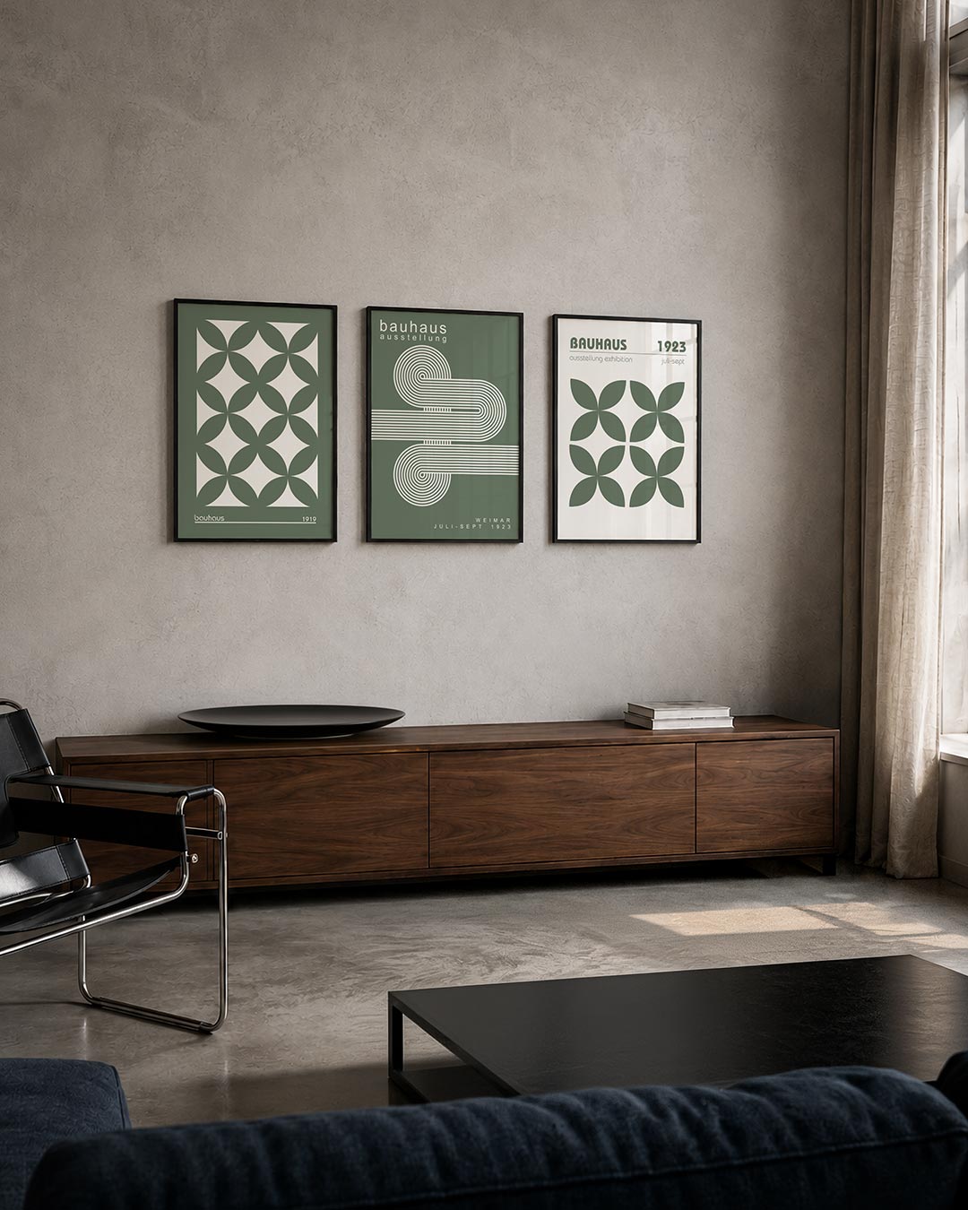 Vormritme en kleur Posterset
