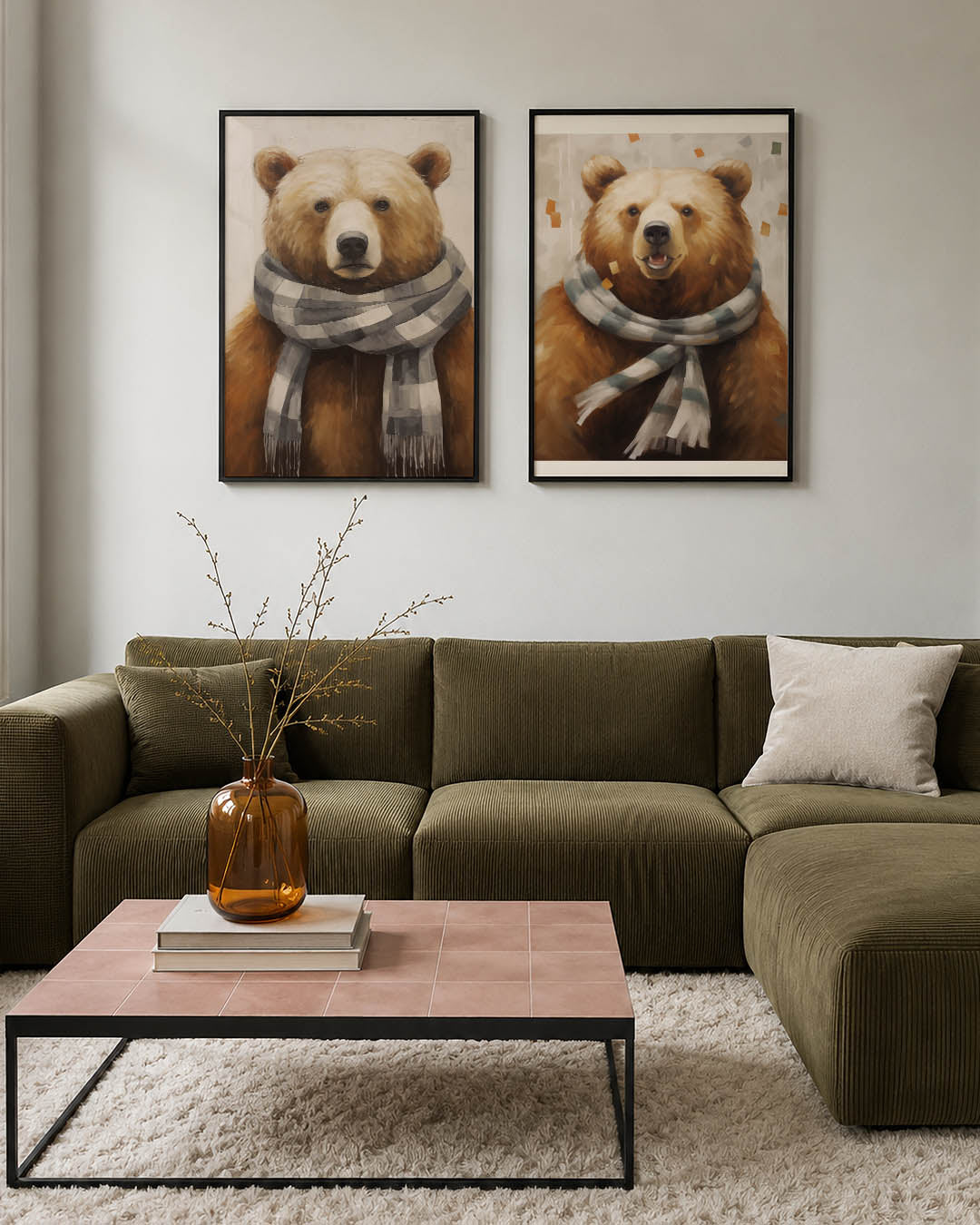 Dierlijke warmte Posterset