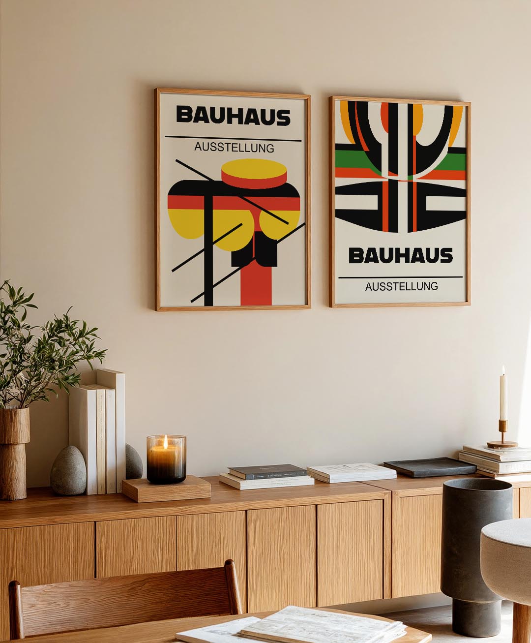 Vormen en lijnen Posterset