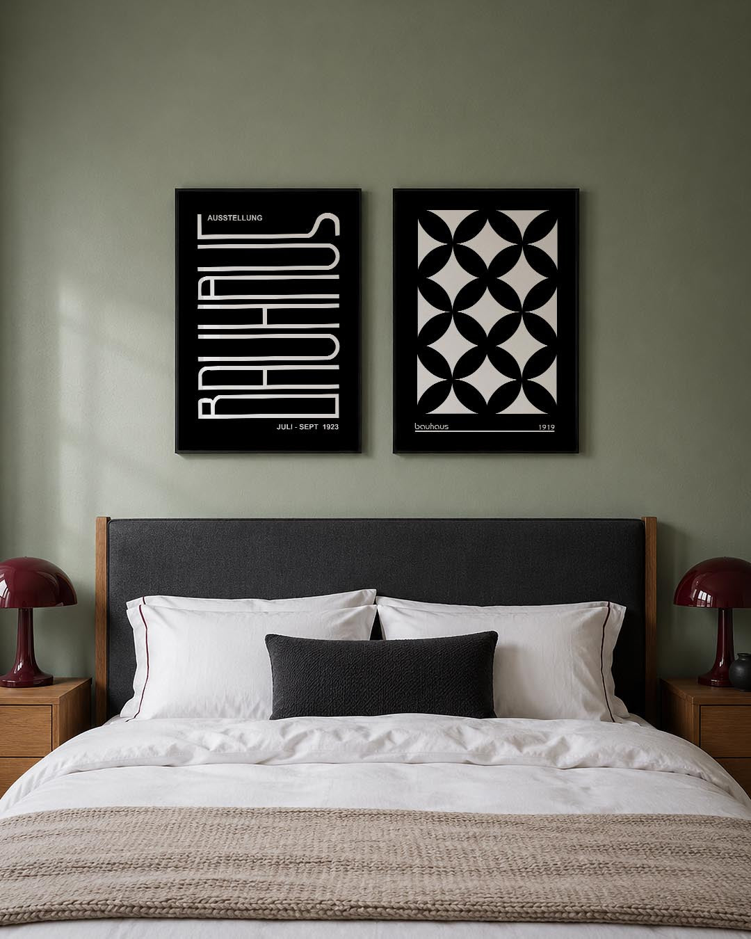 Lijnen en tekst Posterset