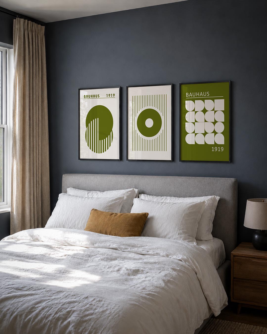 Cirkel en strepen Posterset