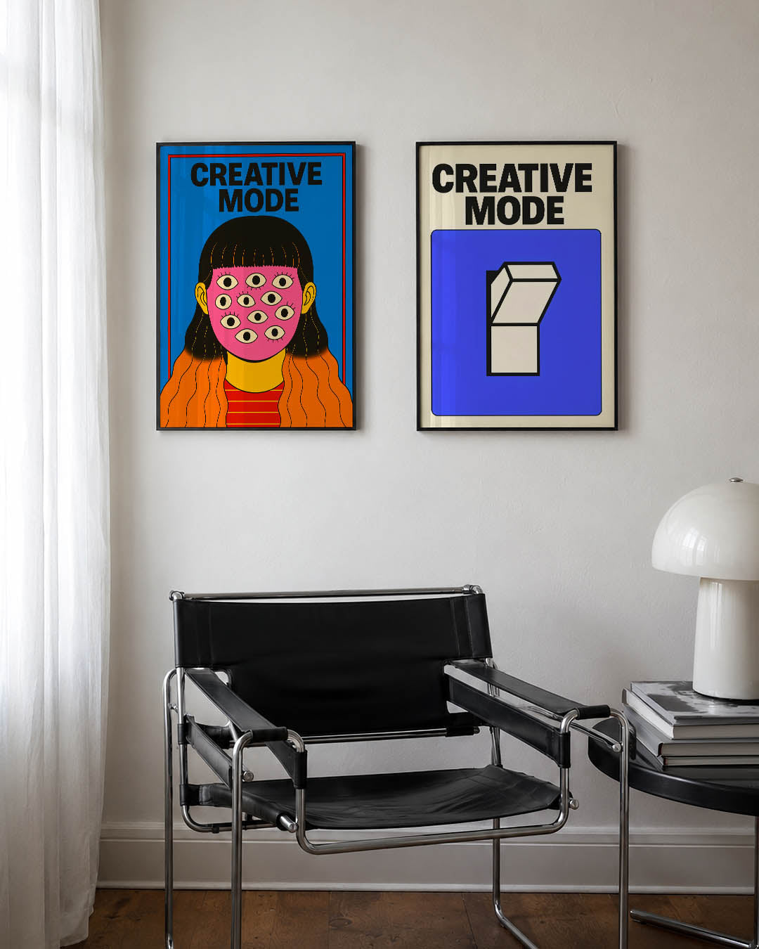 Ogen en kleuren Posterset