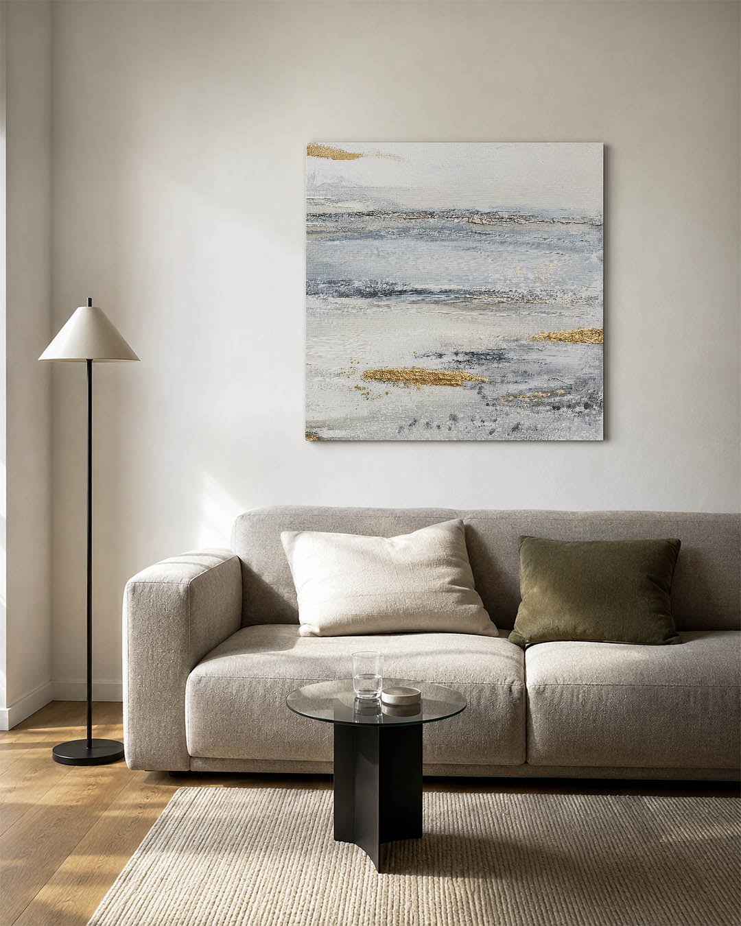 Gelaagde texturen Kunstwerk