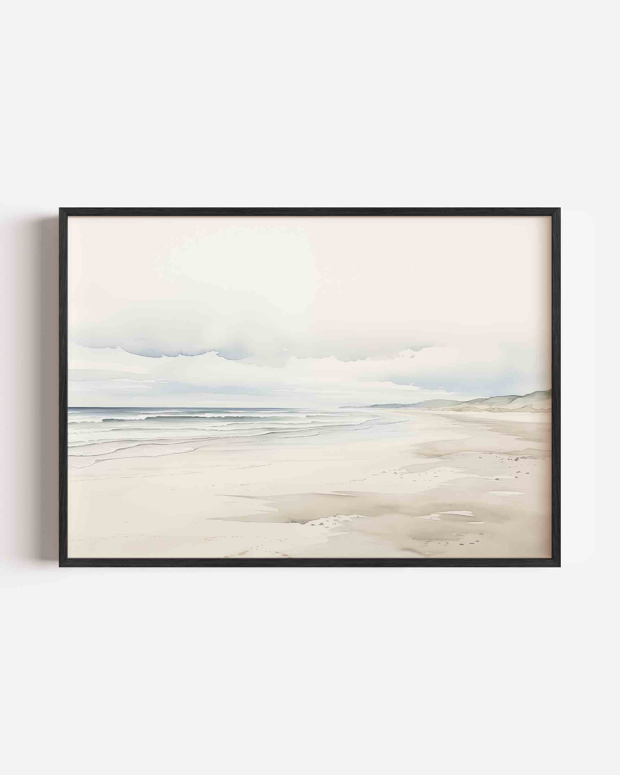 Strand en zee Poster