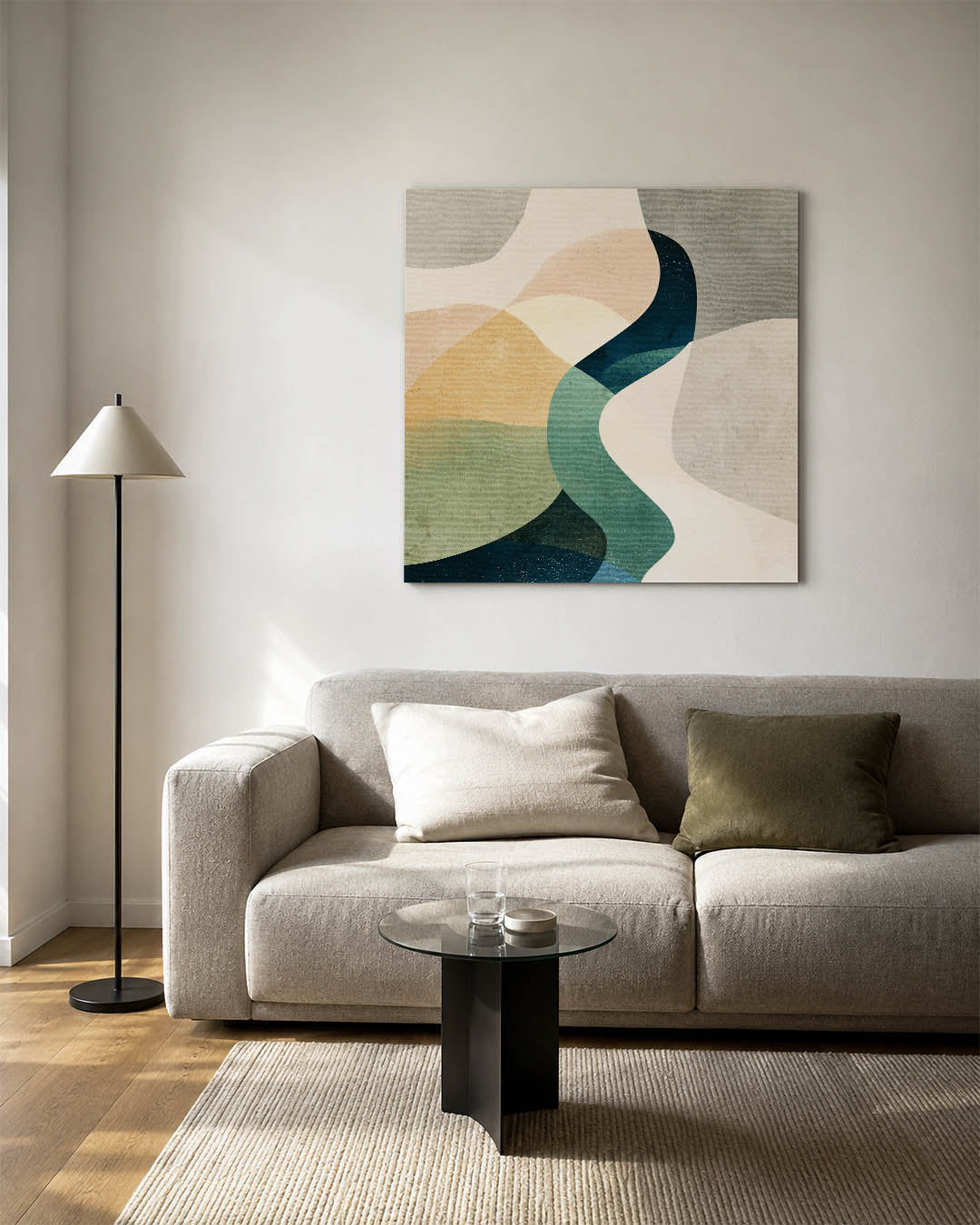 Organische vormen Kunstwerk