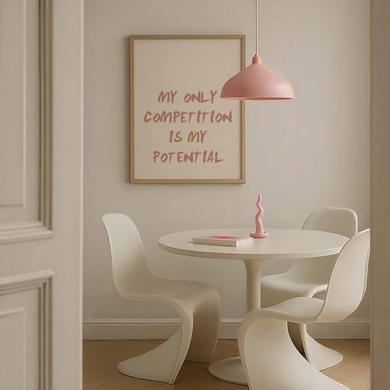Inspirerende Potentie Poster-WallArtistic