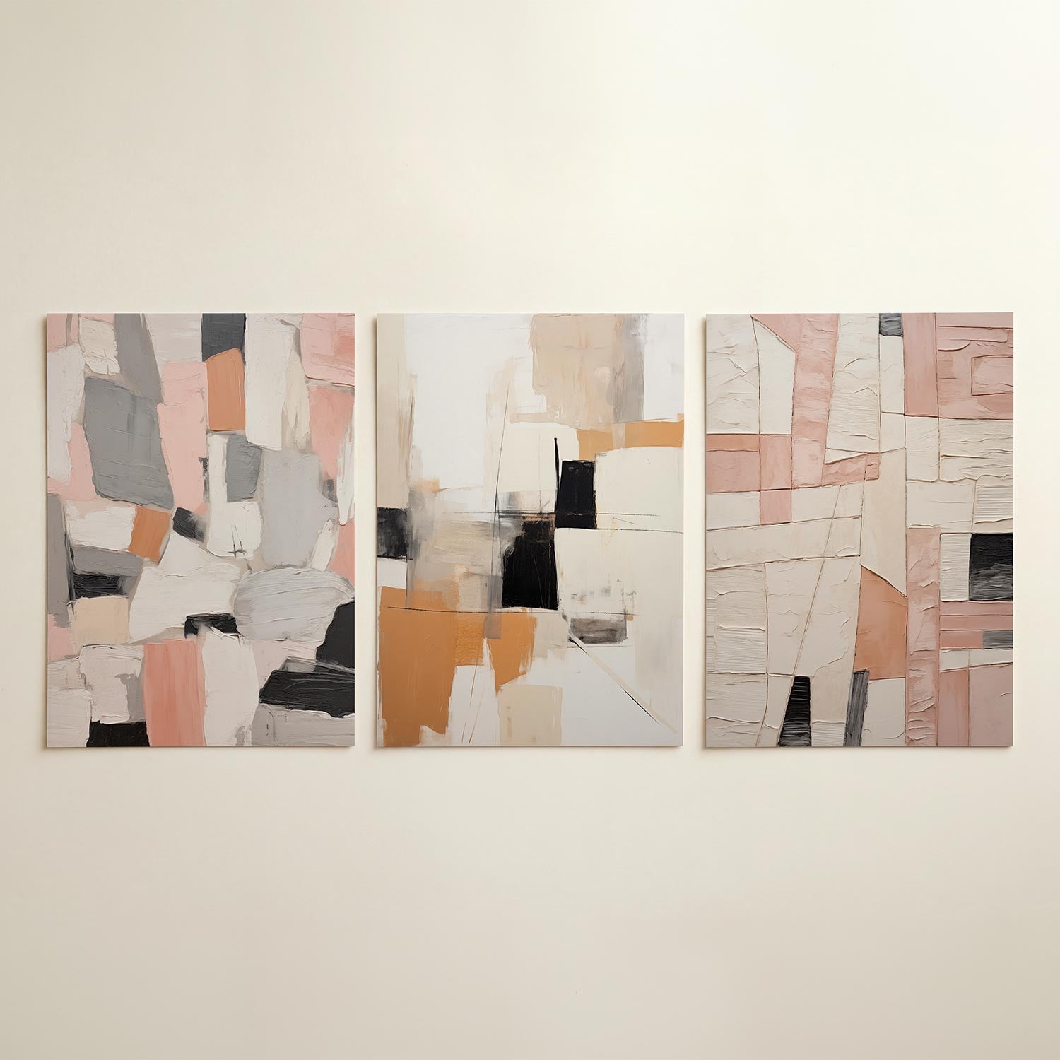 Vorm en kleurvlakken Posterset