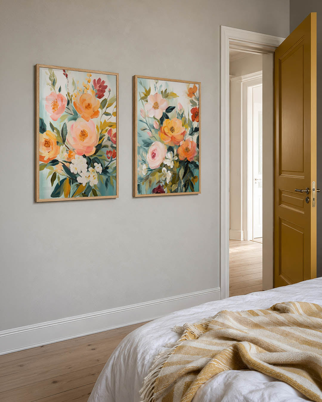 Bloemrijke kleurenpracht Posterset