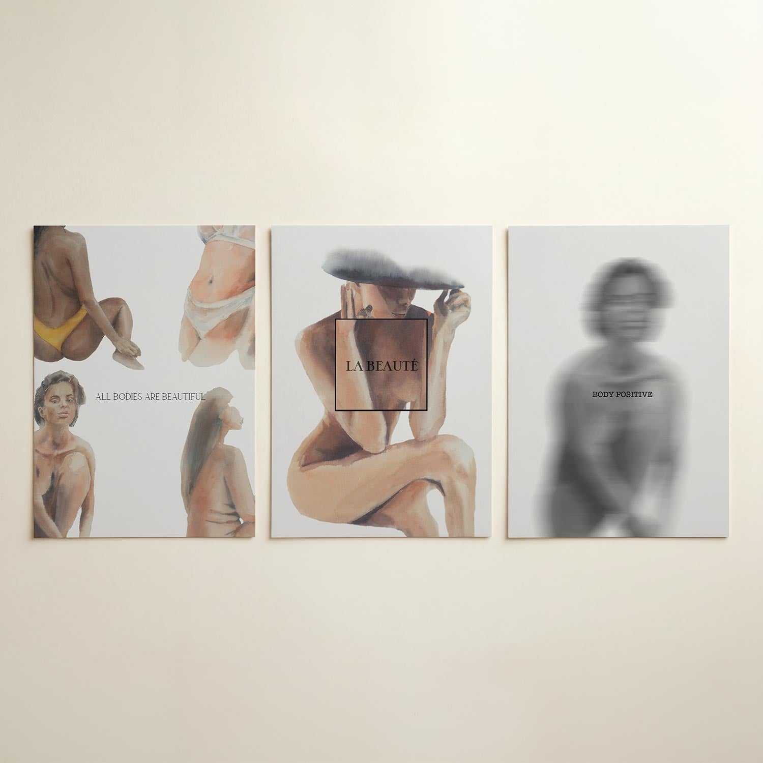 Lichaamsdiversiteit Posterset
