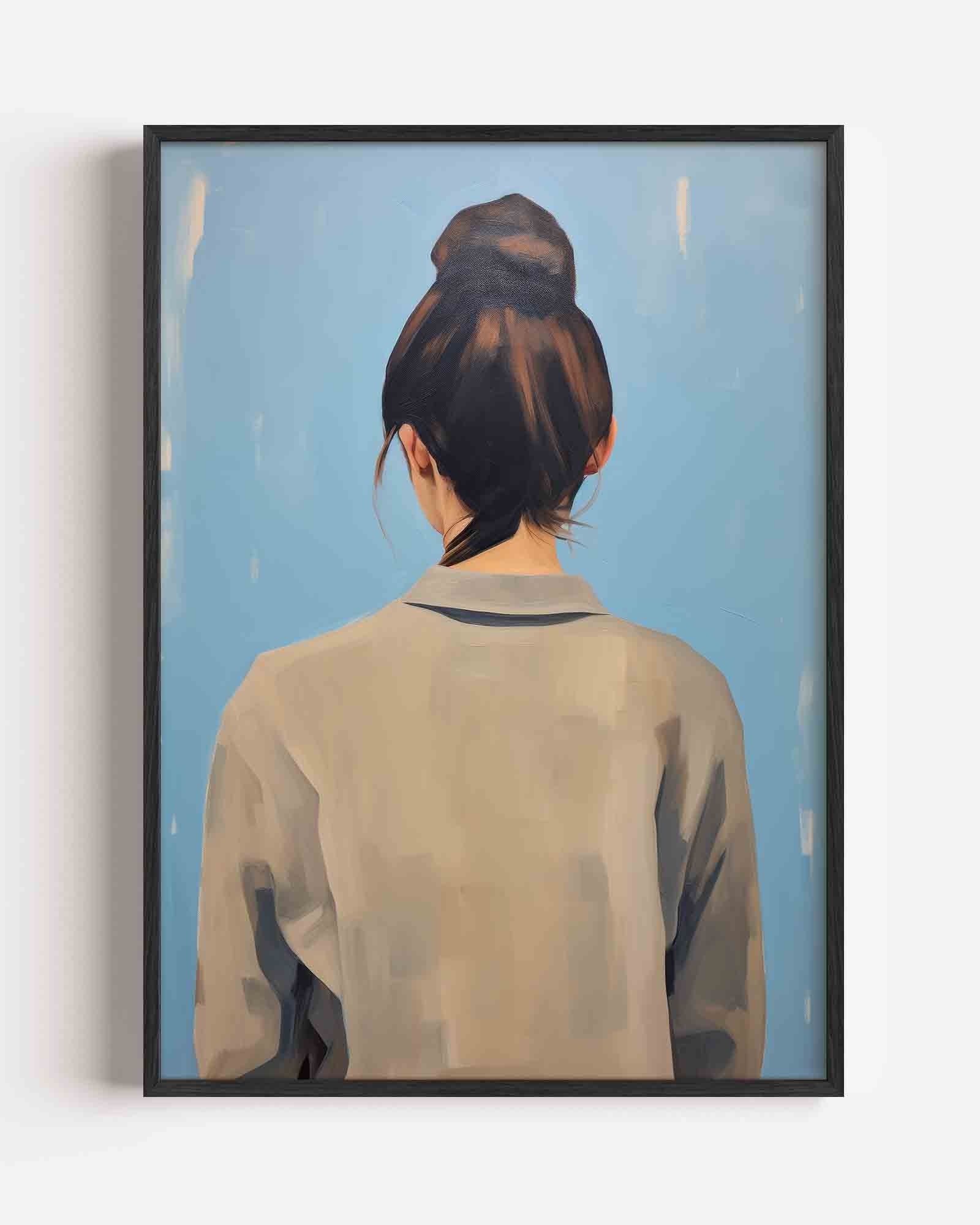 Vrouw van achteren Poster