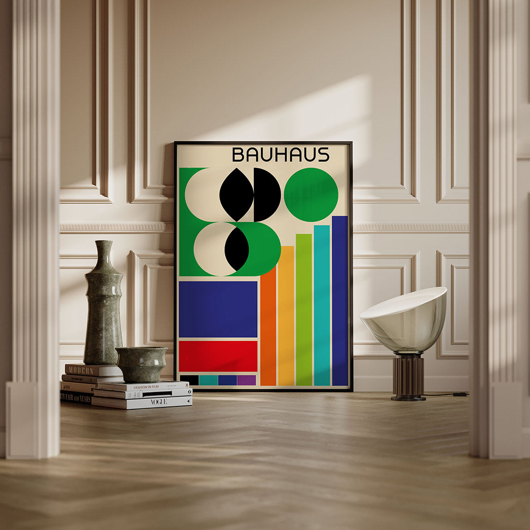 Vormen en vlakkenspel Poster