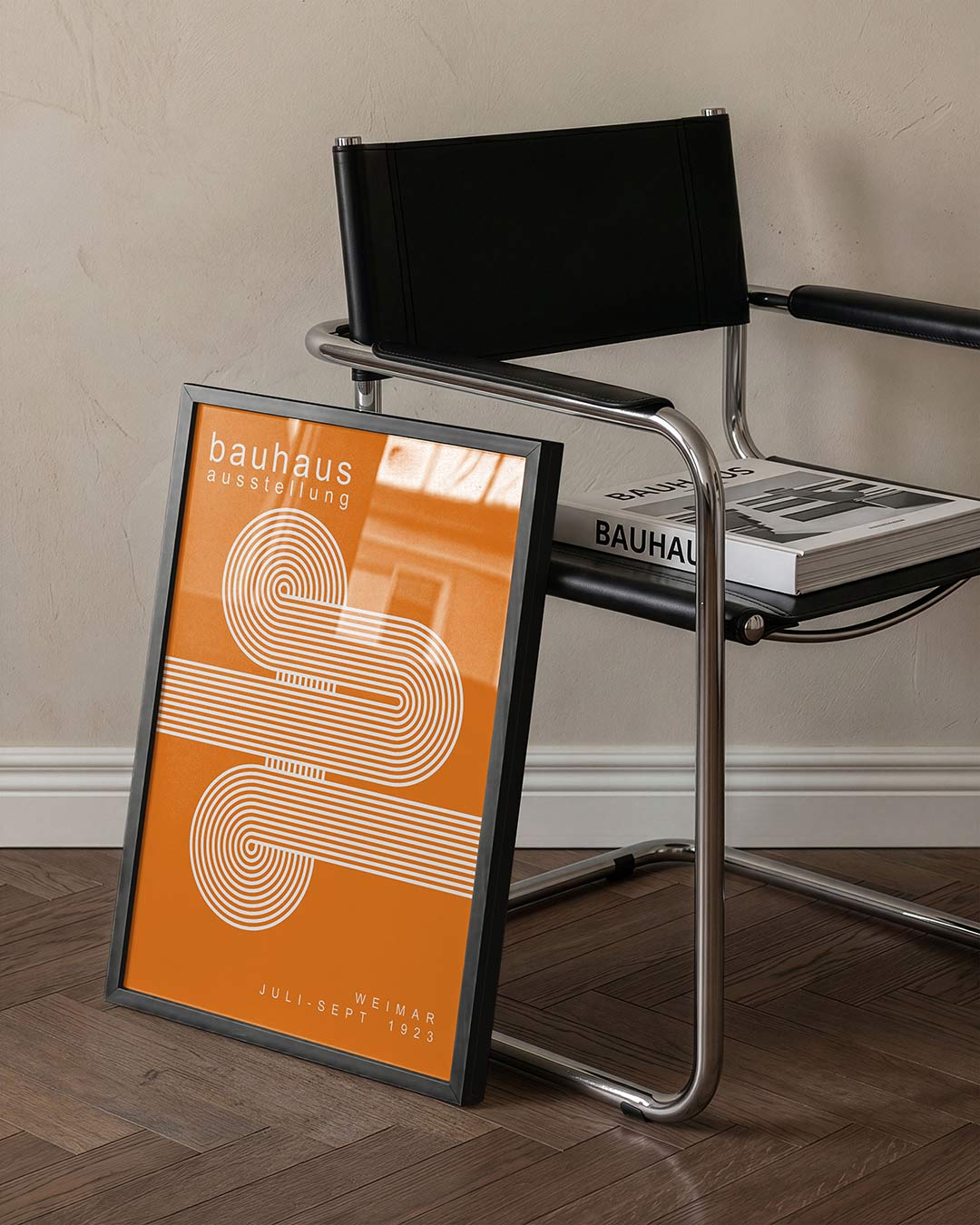 Lijnen en kleurvlakken Poster