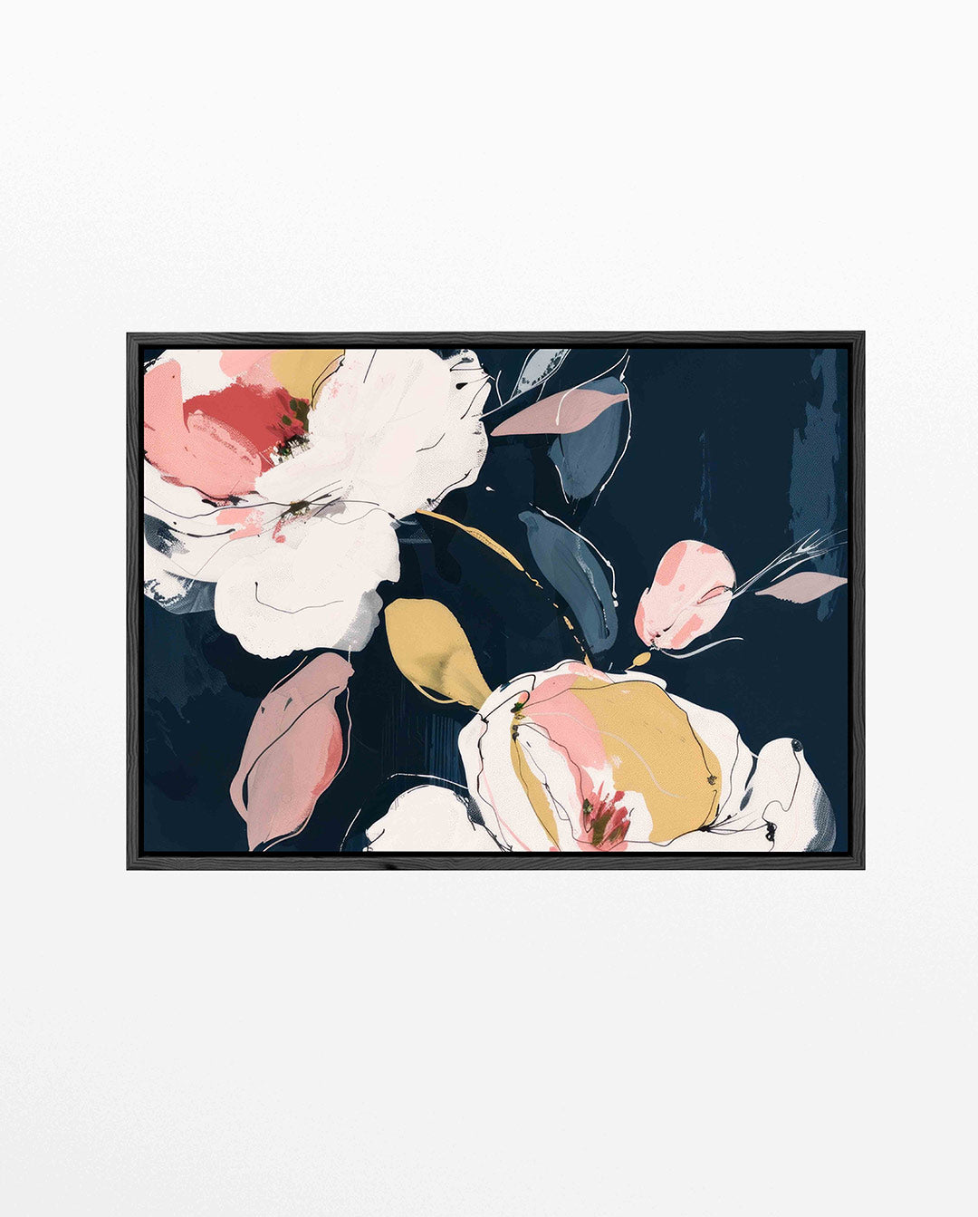 Bloemrijke compositie Kunstwerk