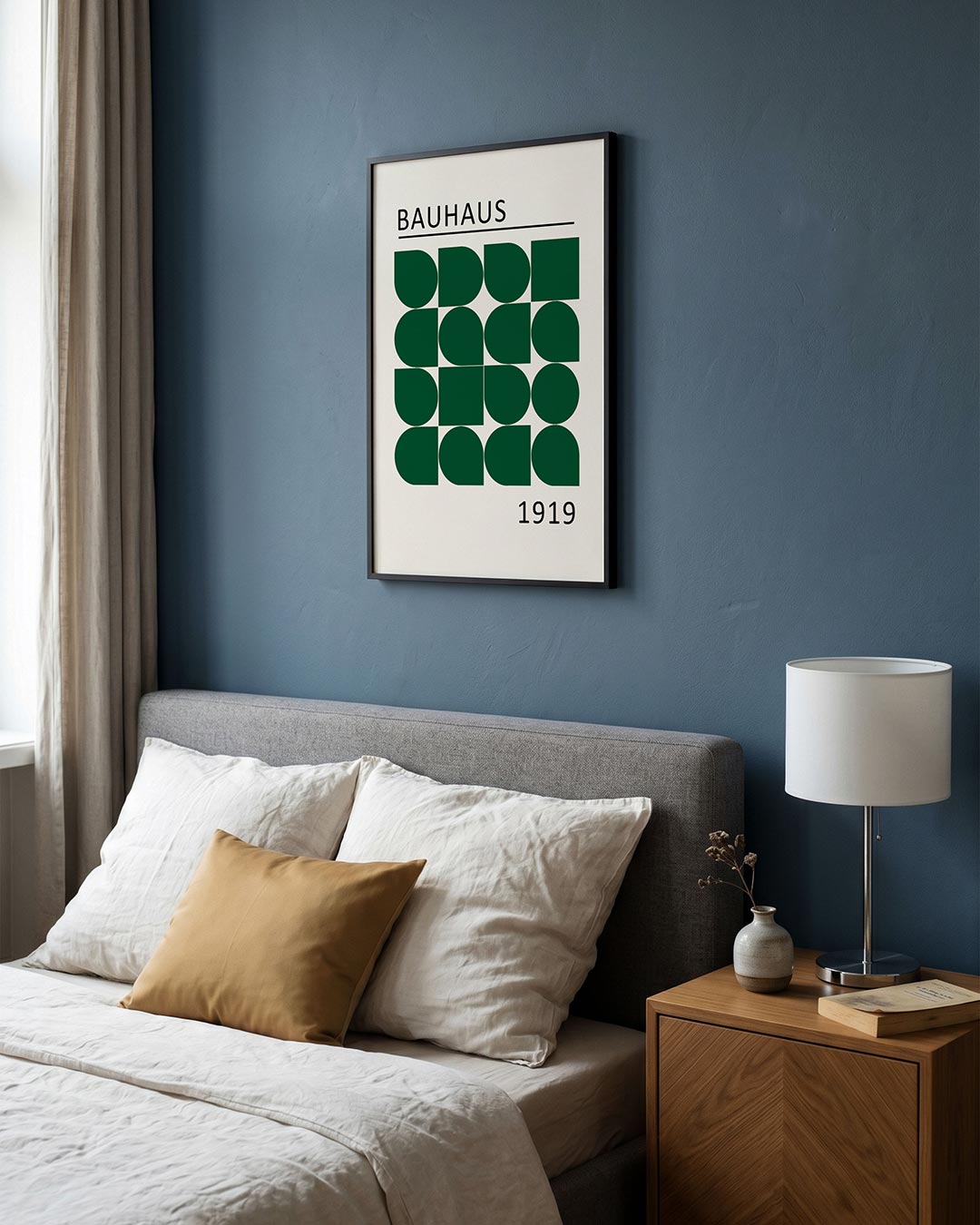 Vormritme en lijnen Poster