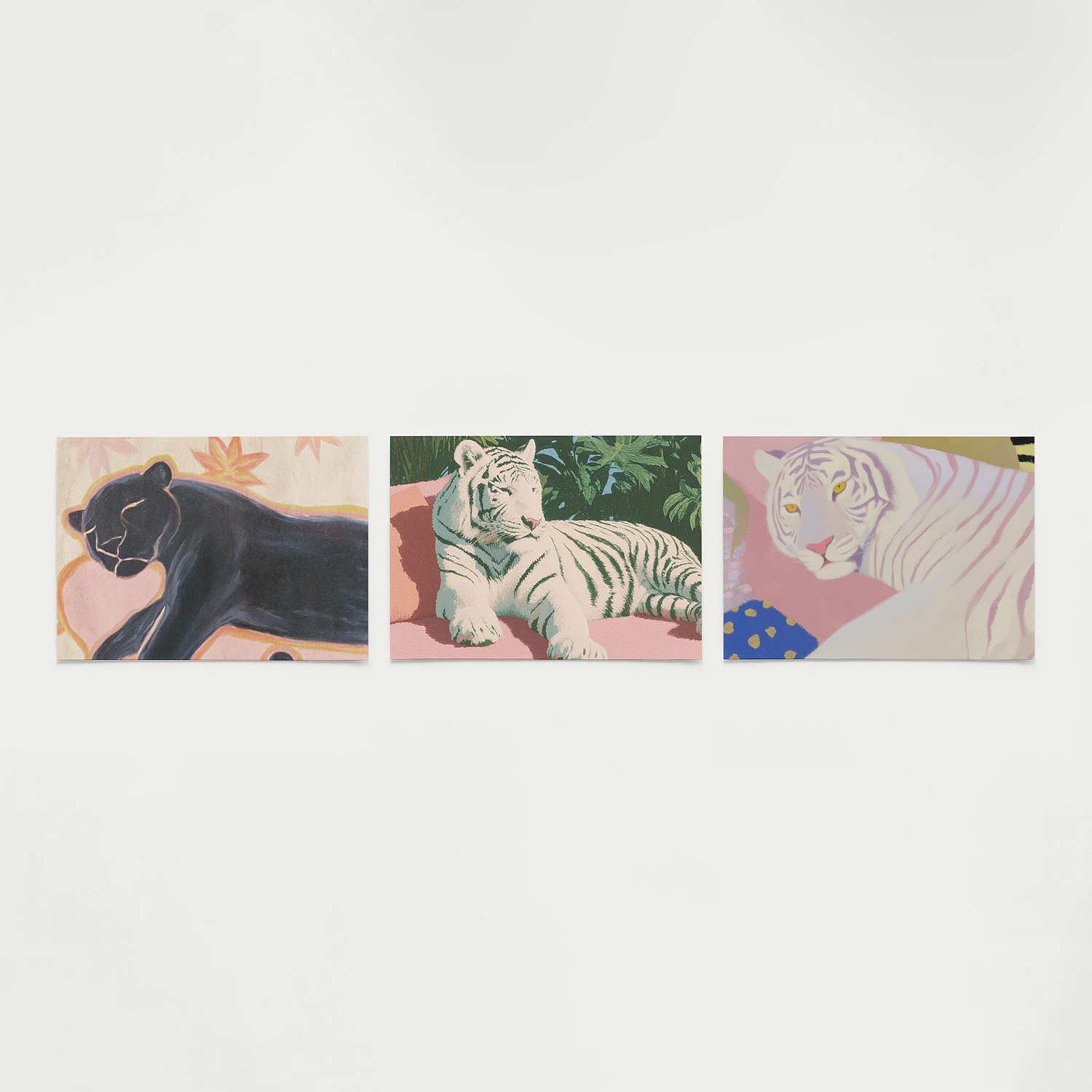Zwarte panter rust Posterset
