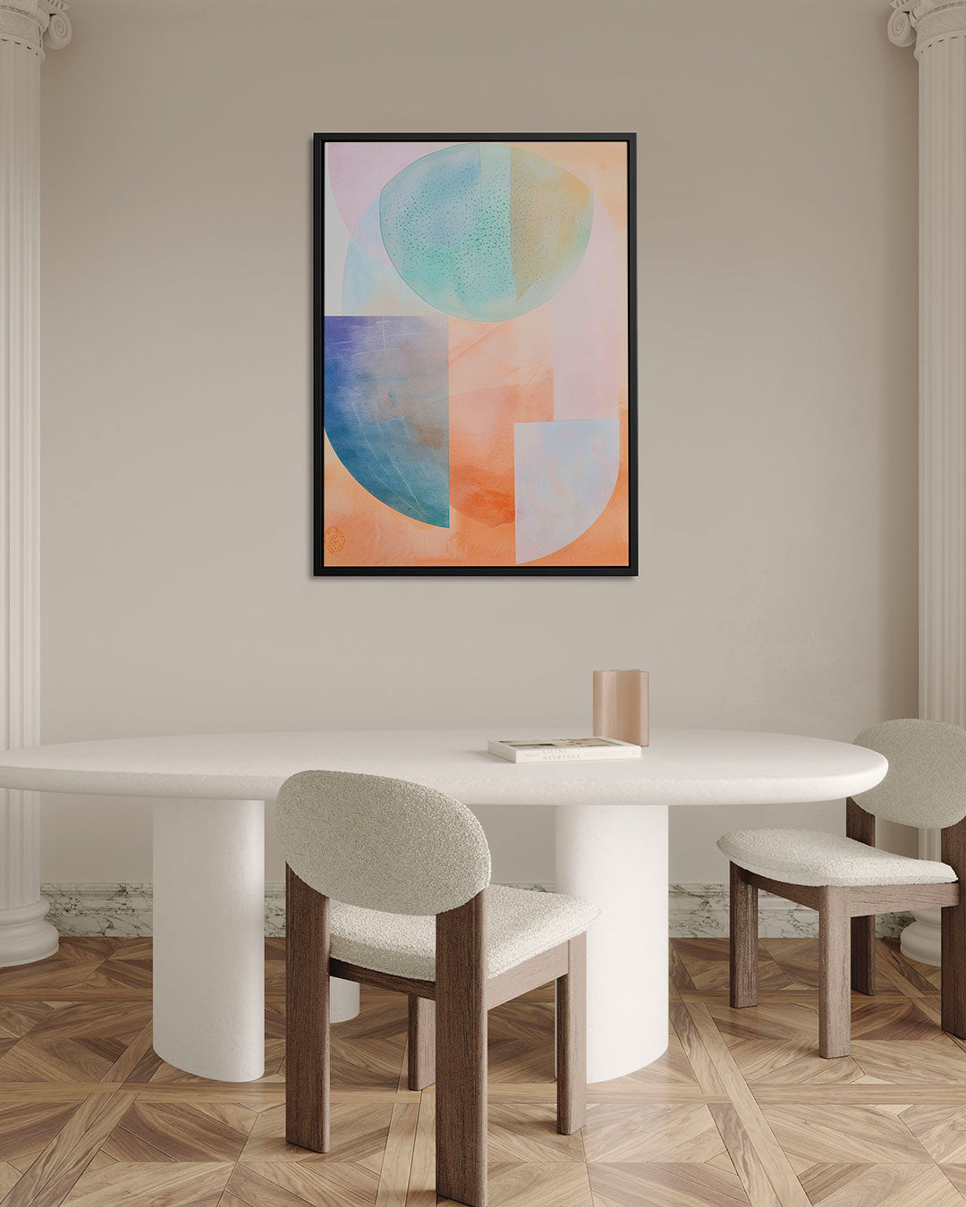 Vormen en kleuren Kunstwerk