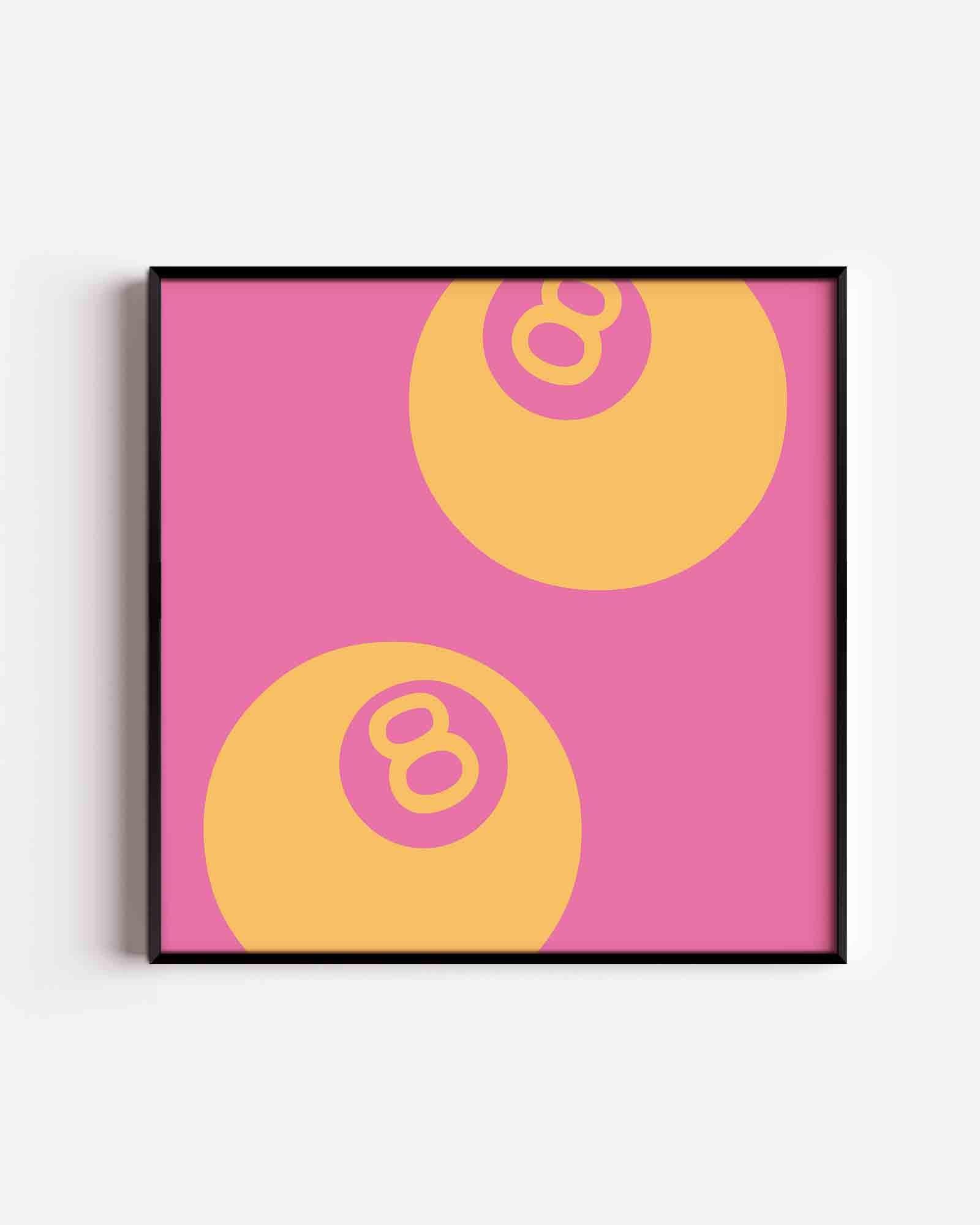 Biljartballen Poster