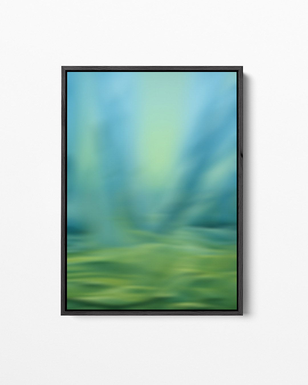 Vloeiende kleuren Kunstwerk