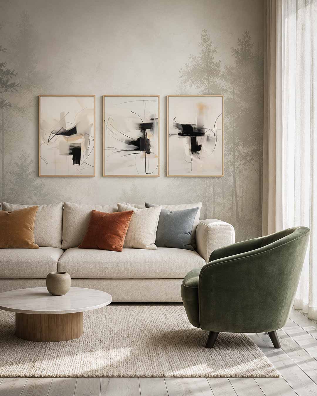Lijnen en vluchtigheid Posterset