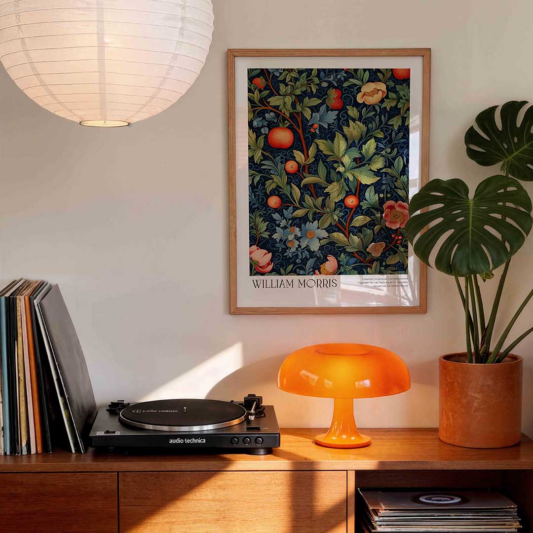 Bloemen en fruit Poster