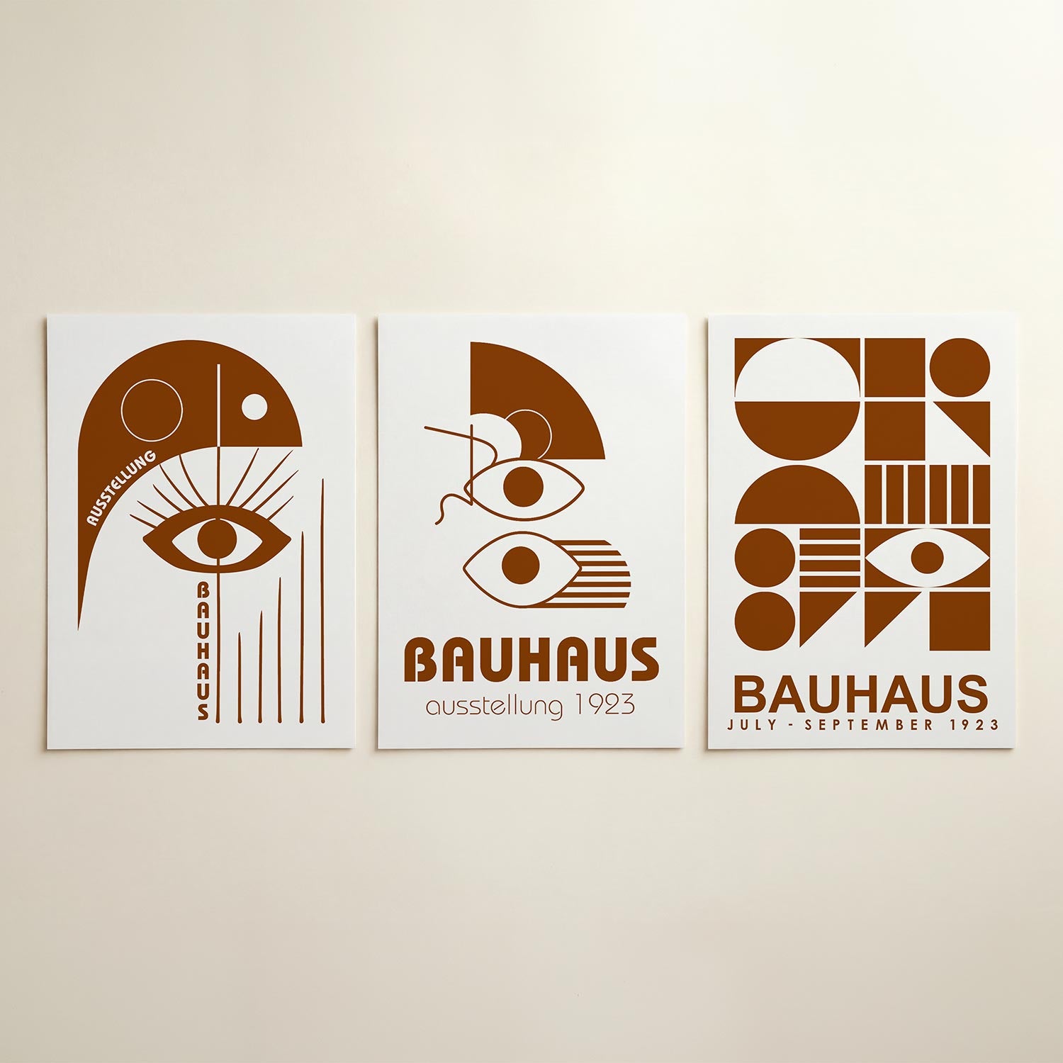 Oog en lijnen Posterset