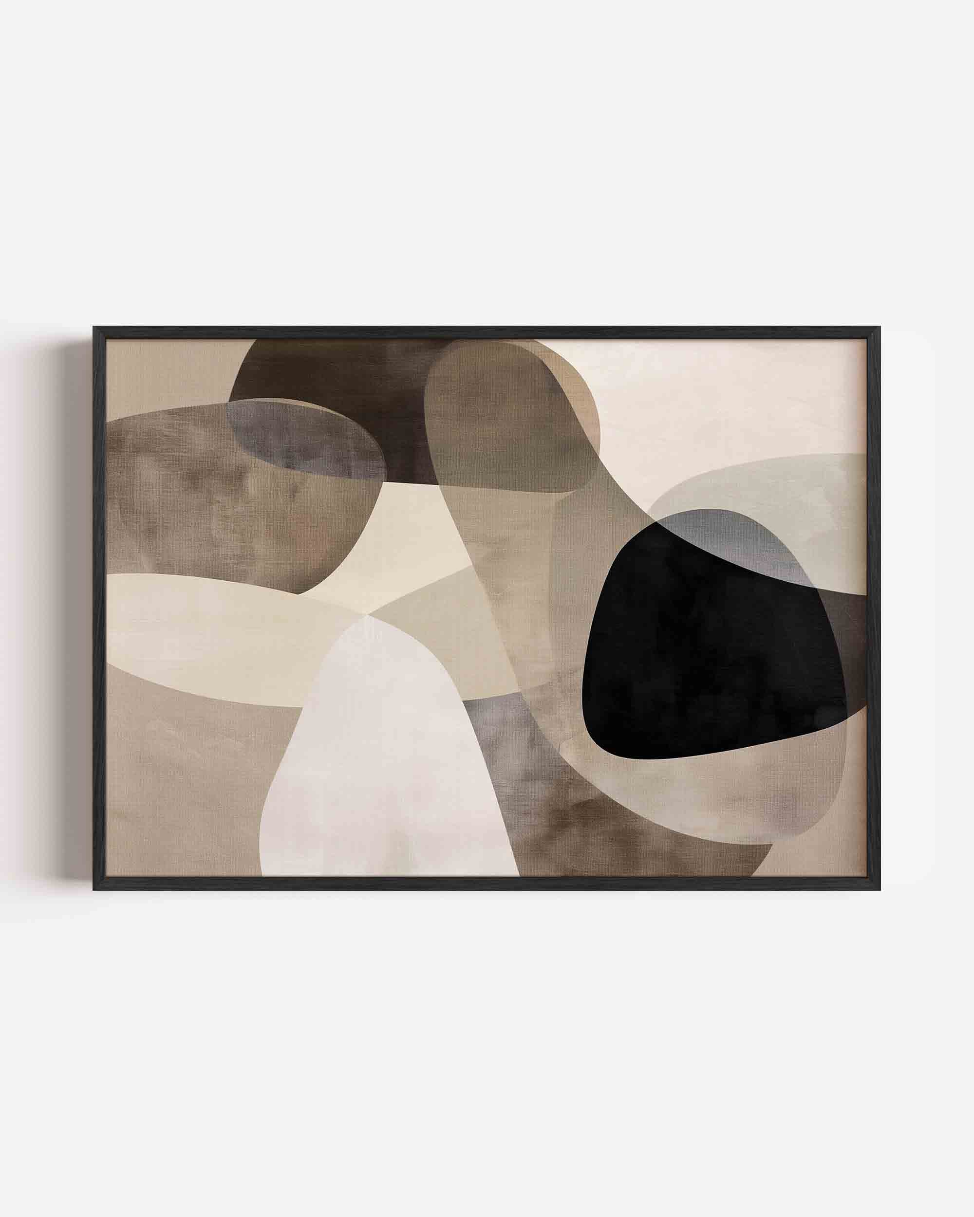 Abstracte vormen Poster