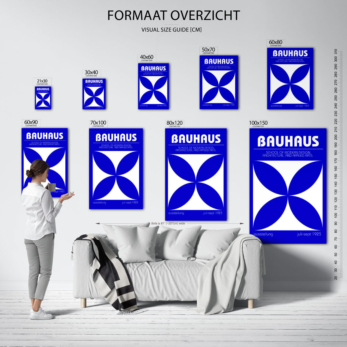 Vorm en balans Poster
