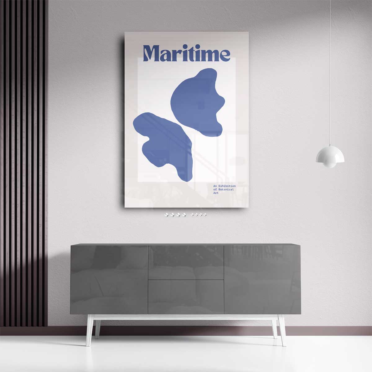 Maritime Botanische Sferen Kunstwerk-canvas-dibond-plexiglas-wanddecoratie-WallArtistic