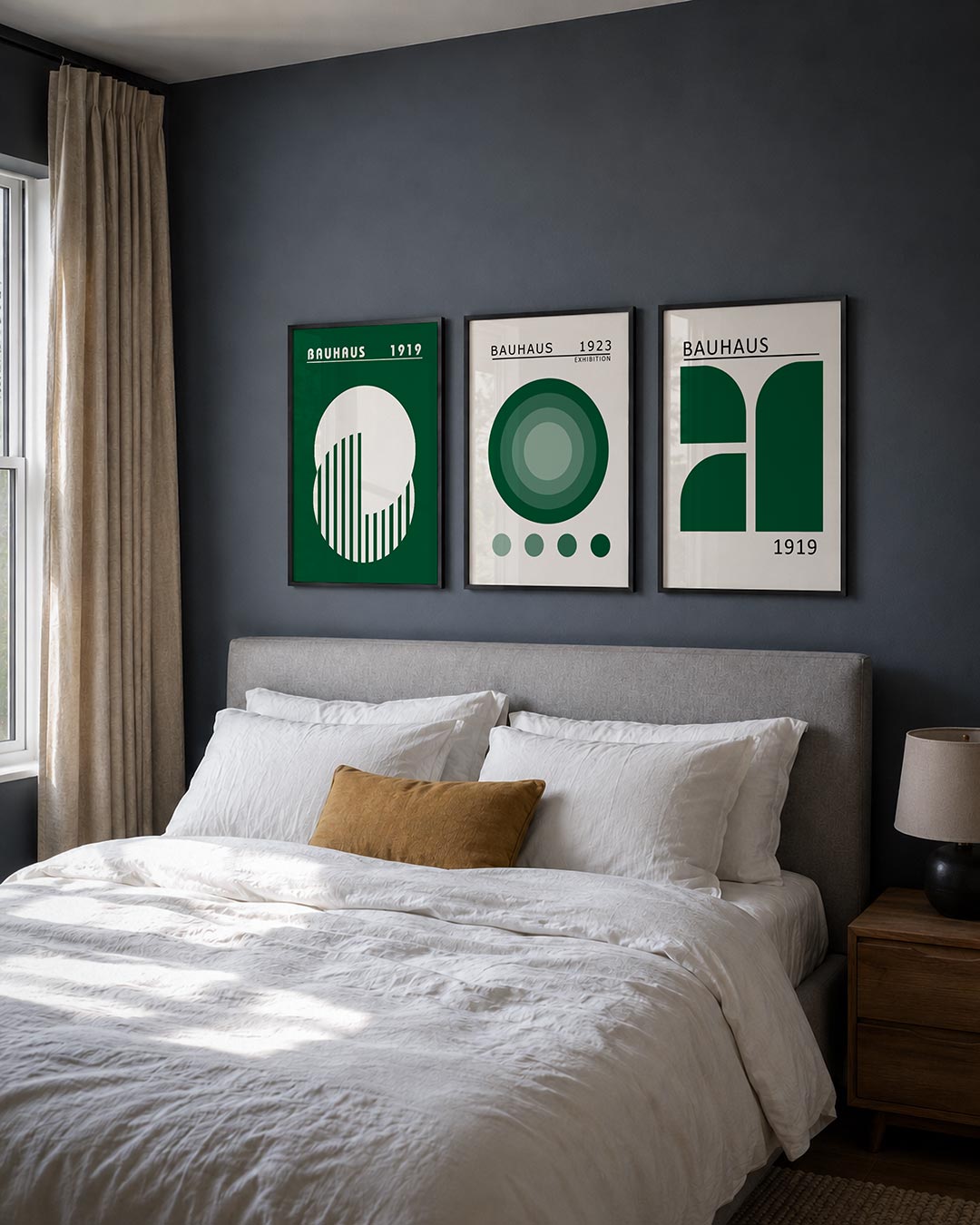 Cirkel en strepen Posterset
